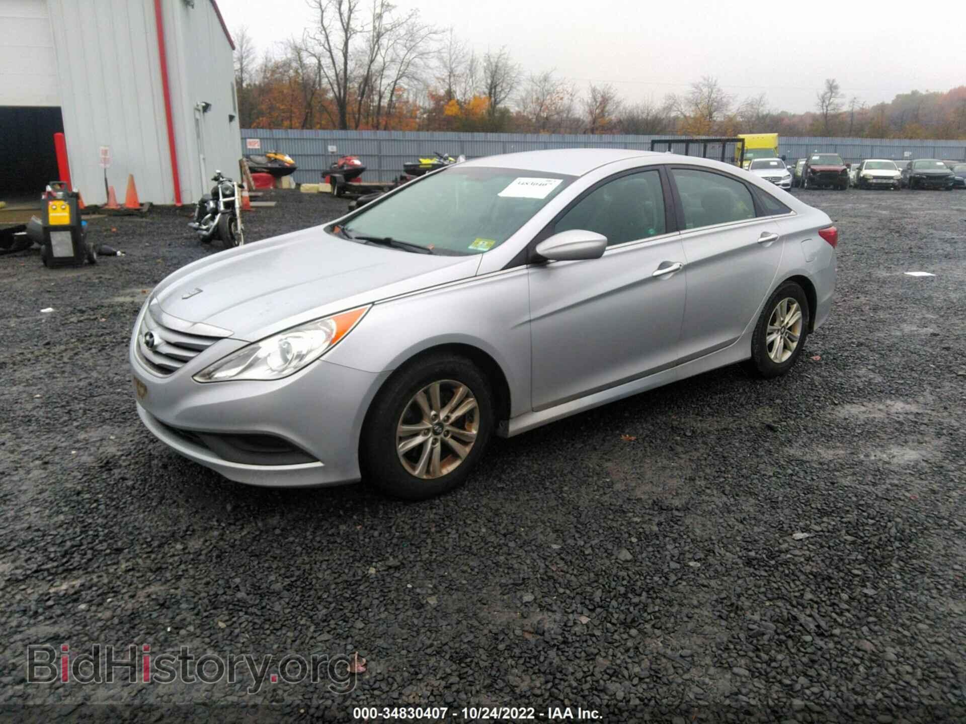 2014 HYUNDAI SONATA - VIN: 5NPEB4AC6EH920600 - Фото 2