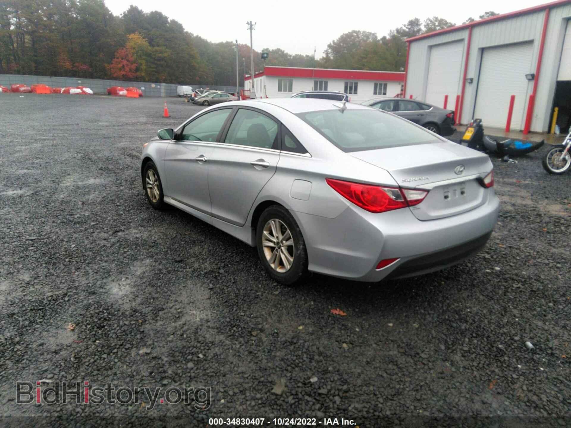 2014 HYUNDAI SONATA - VIN: 5NPEB4AC6EH920600 - Фото 3