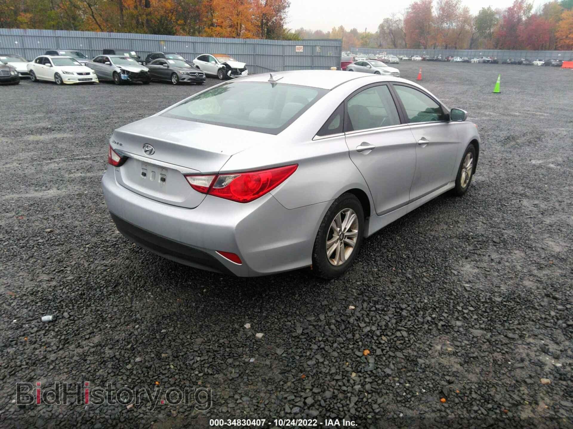 2014 HYUNDAI SONATA - VIN: 5NPEB4AC6EH920600 - Фото 4
