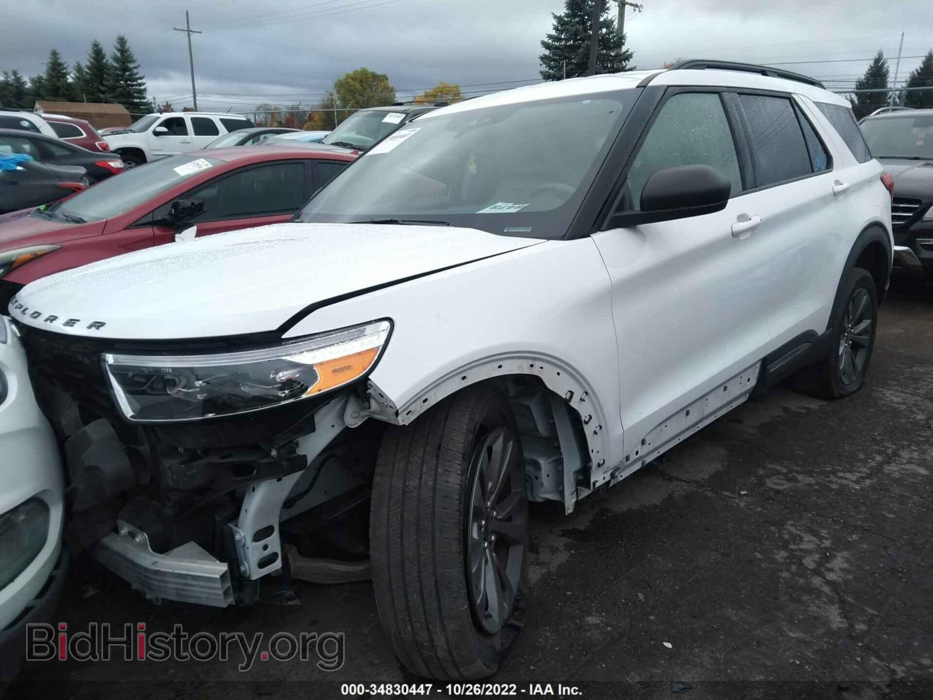 2021 FORD EXPLORER - VIN: 1FMSK8DH1MGA29260 - Фото 2