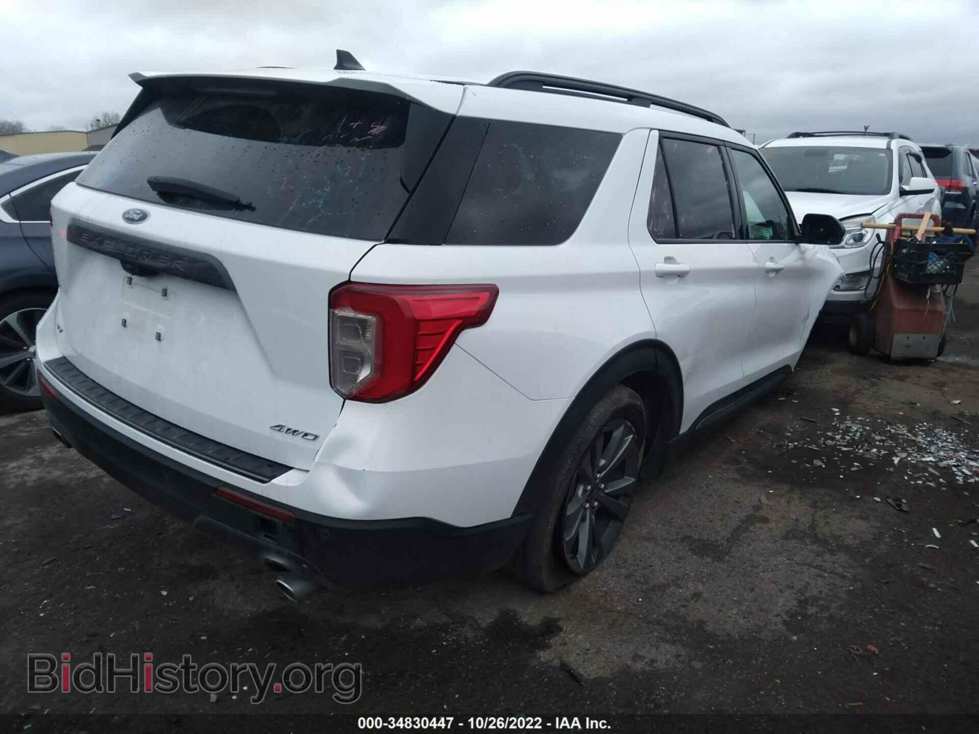 2021 FORD EXPLORER - VIN: 1FMSK8DH1MGA29260 - Фото 4