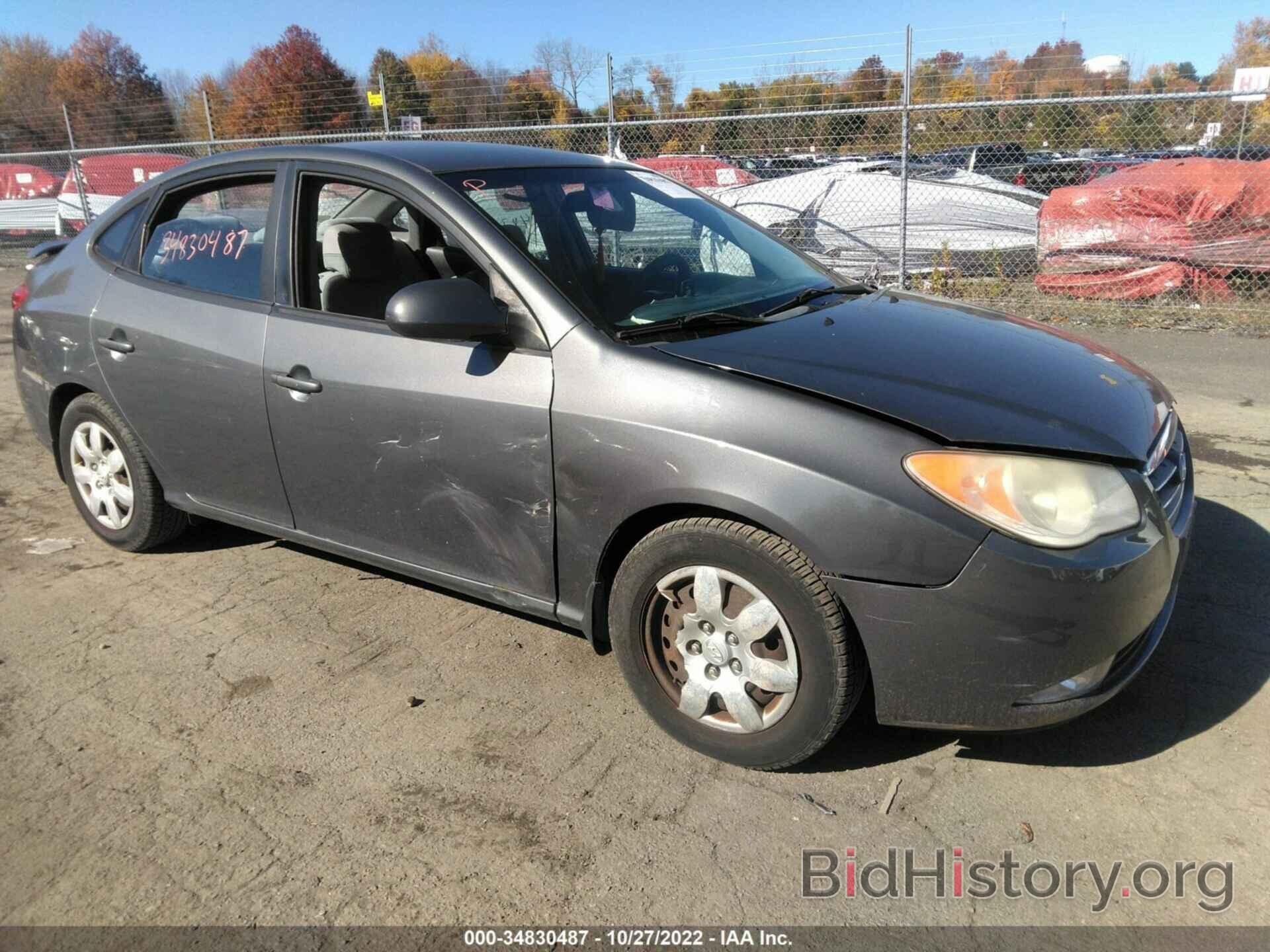 Photo KMHDU46D29U648707 - HYUNDAI ELANTRA 2009