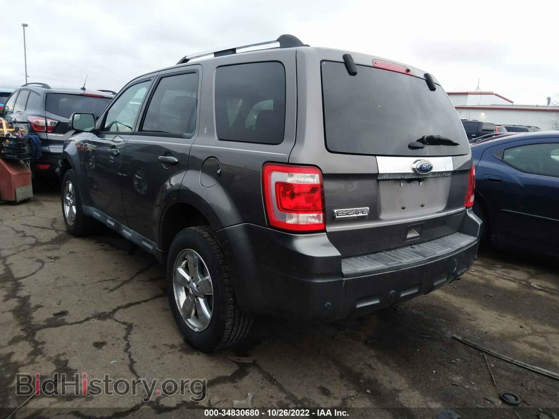 2011 FORD ESCAPE - VIN: 1FMCU0E79BKB12709 - Фото 3