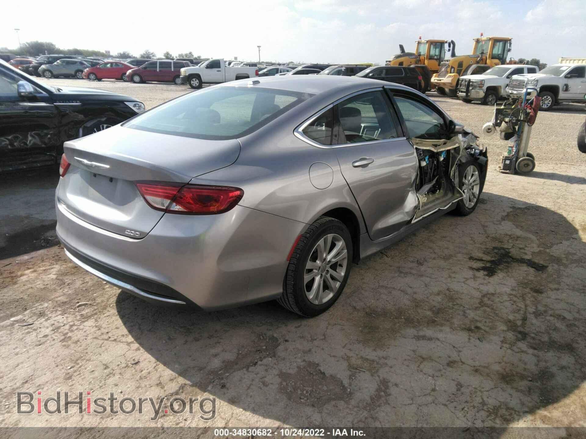 2016 CHRYSLER 200 - VIN: 1C3CCCAB4GN159403 - Photo 4