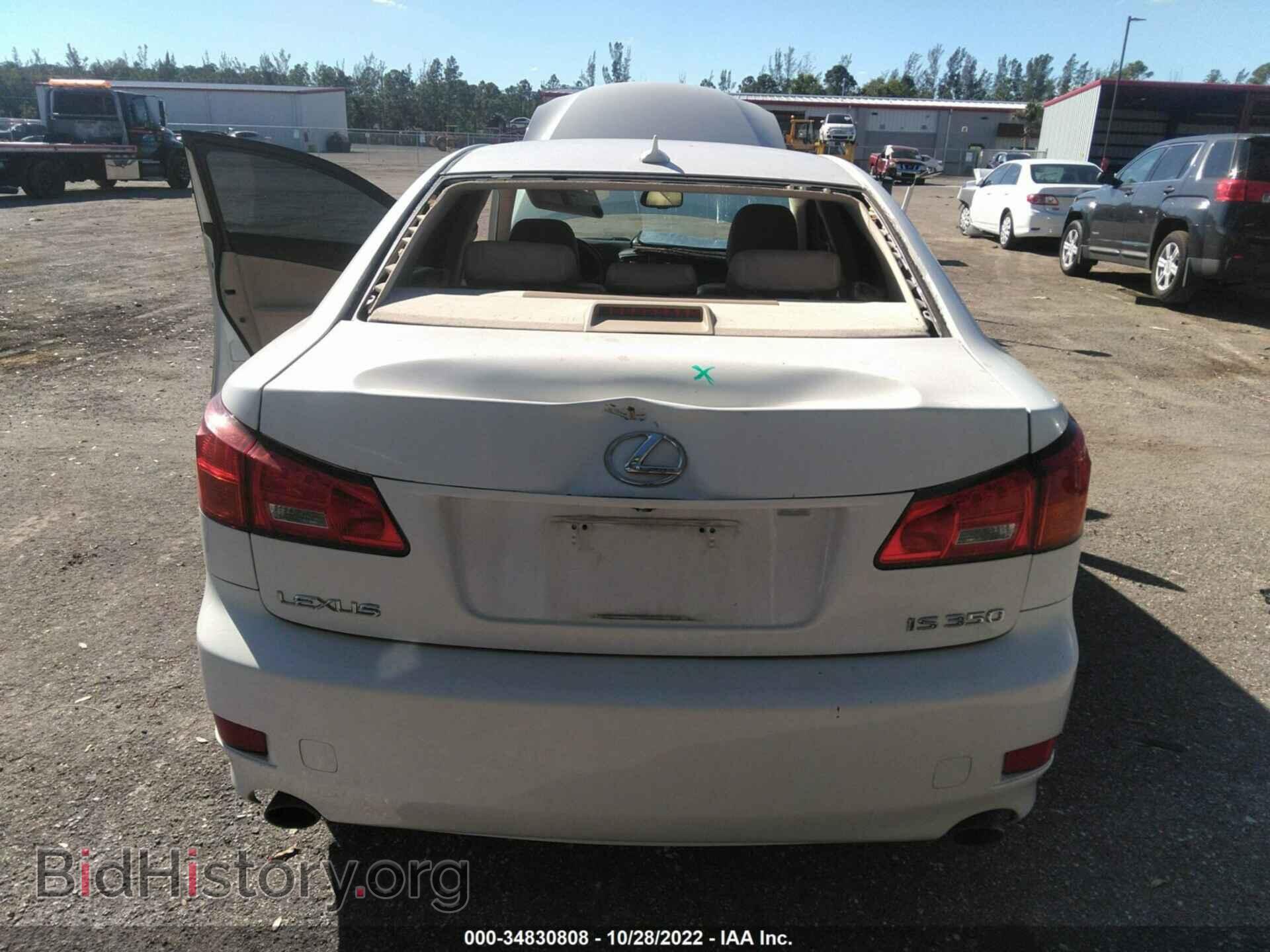 2008 LEXUS IS 350 - VIN: JTHBE262582014134 - Фото 6