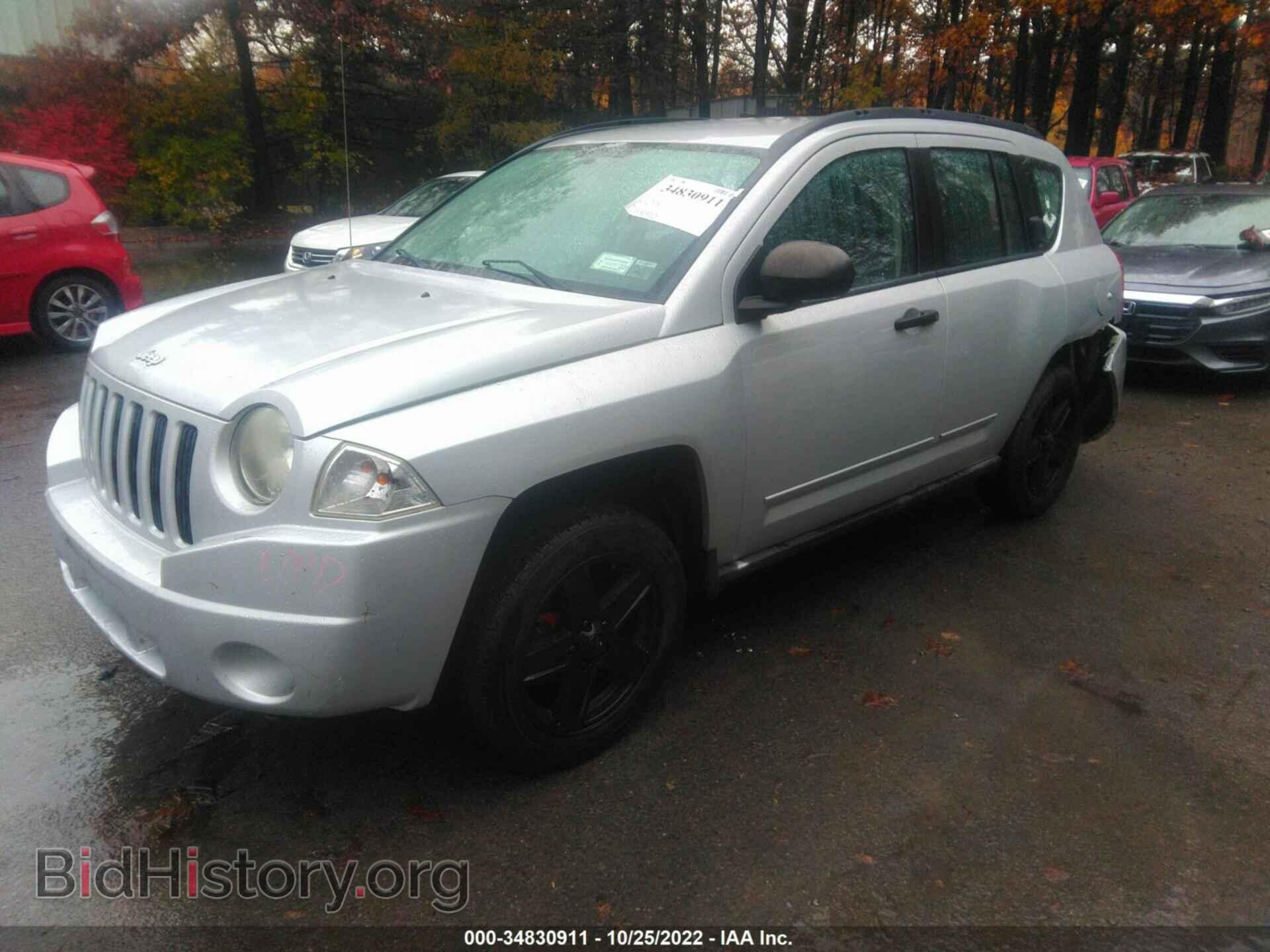 2008 JEEP COMPASS - VIN: 1J8FF47W38D697199 - Фото 2