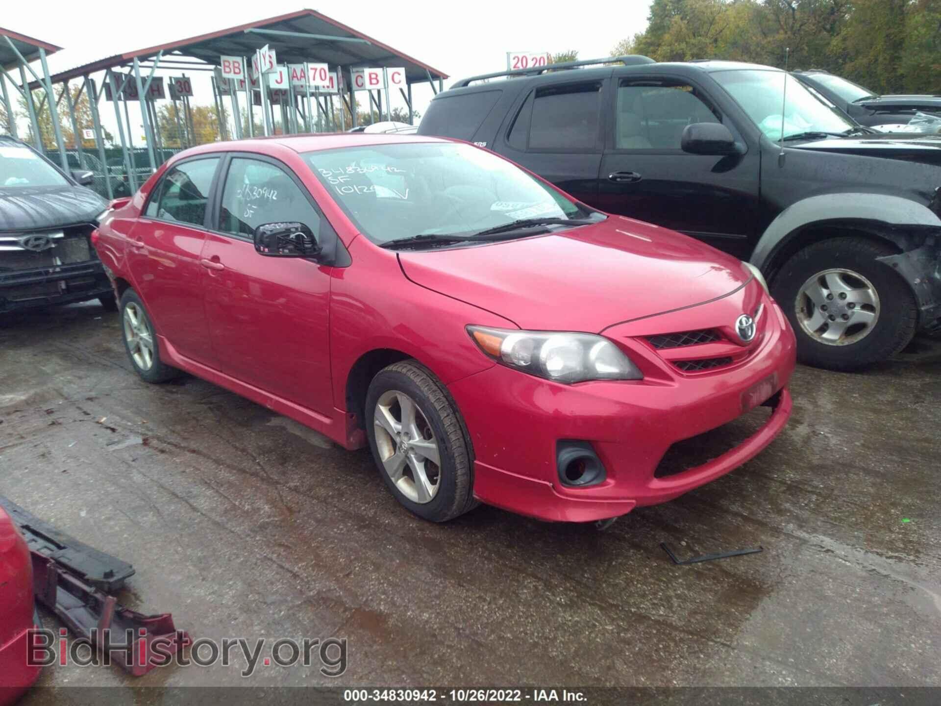 Photo 2T1BU4EE8BC751574 - TOYOTA COROLLA 2011