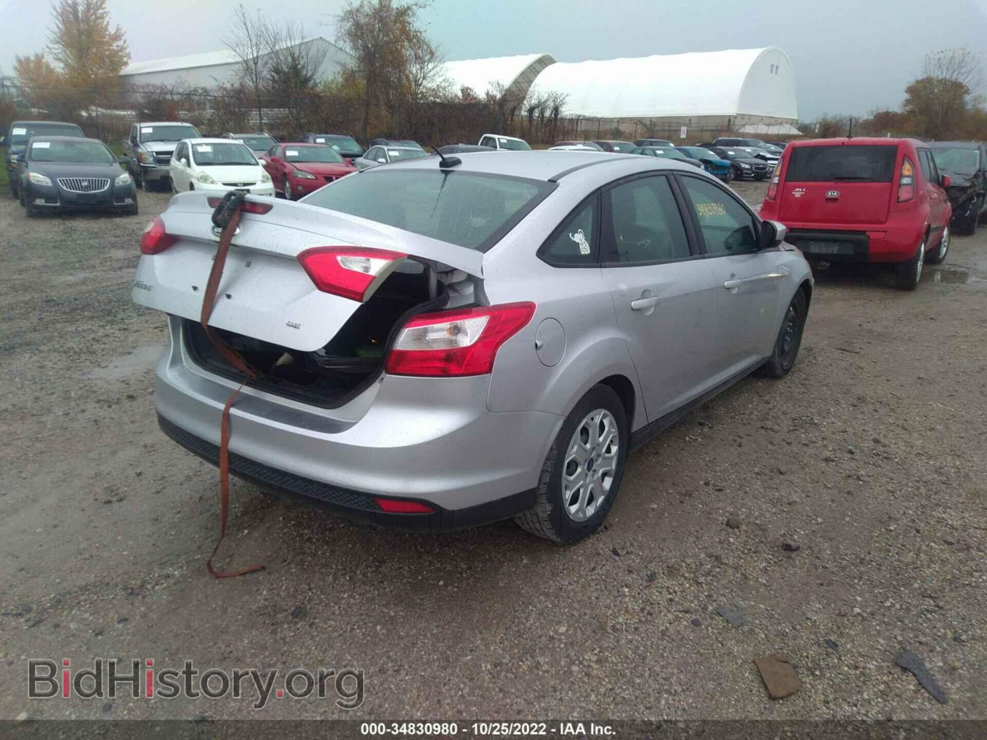 2012 FORD FOCUS - VIN: 1FAHP3F24CL353357 - Фото 4
