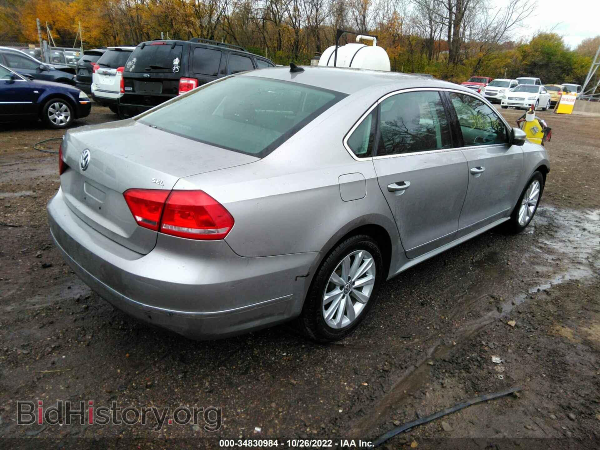 2012 VOLKSWAGEN PASSAT - VIN: 1VWCH7A32CC033766 - Фото 4