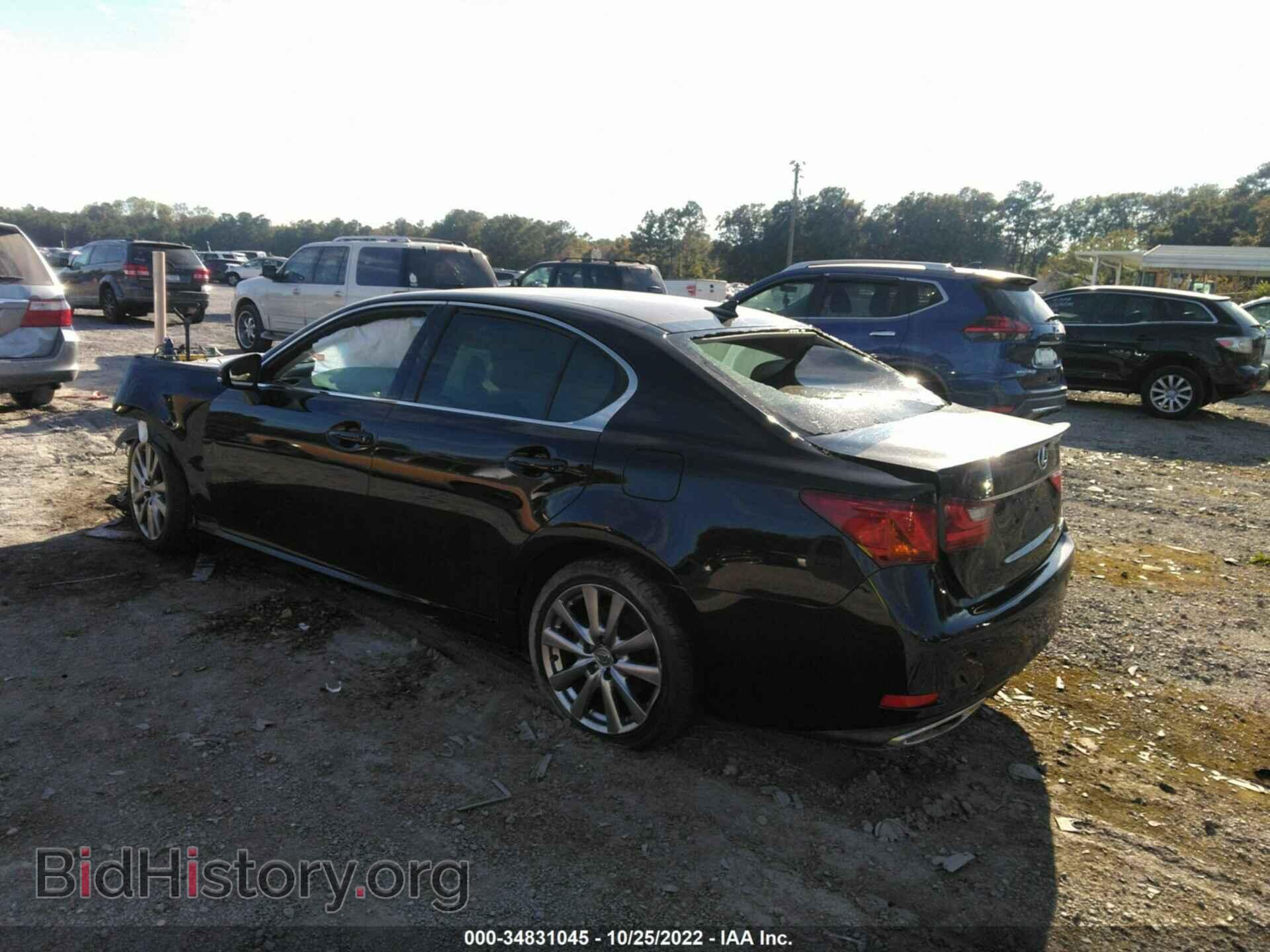 2013 LEXUS GS 350 - VIN: JTHBE1BL2D5028347 - Фото 3