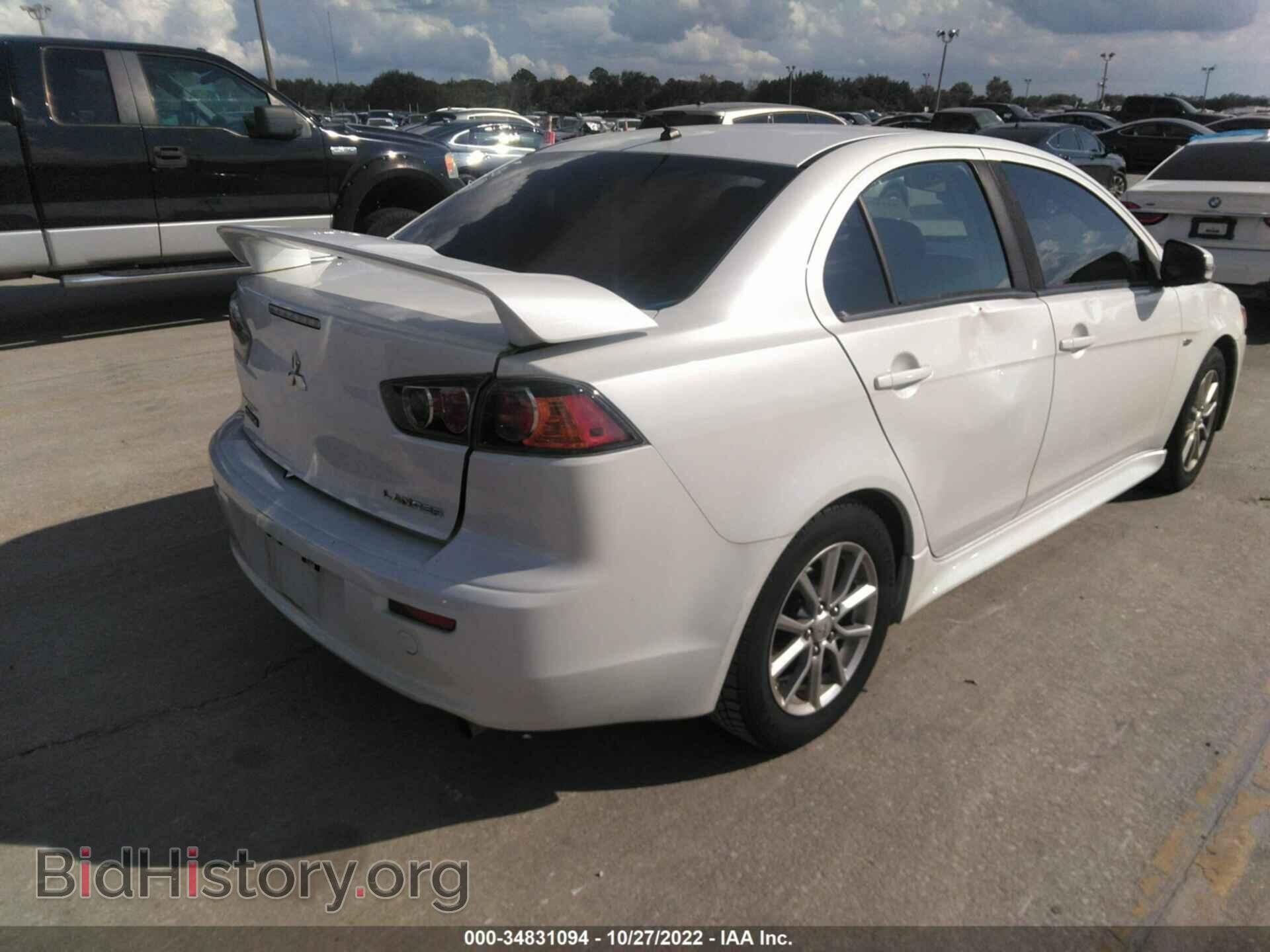2016 MITSUBISHI LANCER - VIN: JA32U2FU6GU006079 - Фото 4