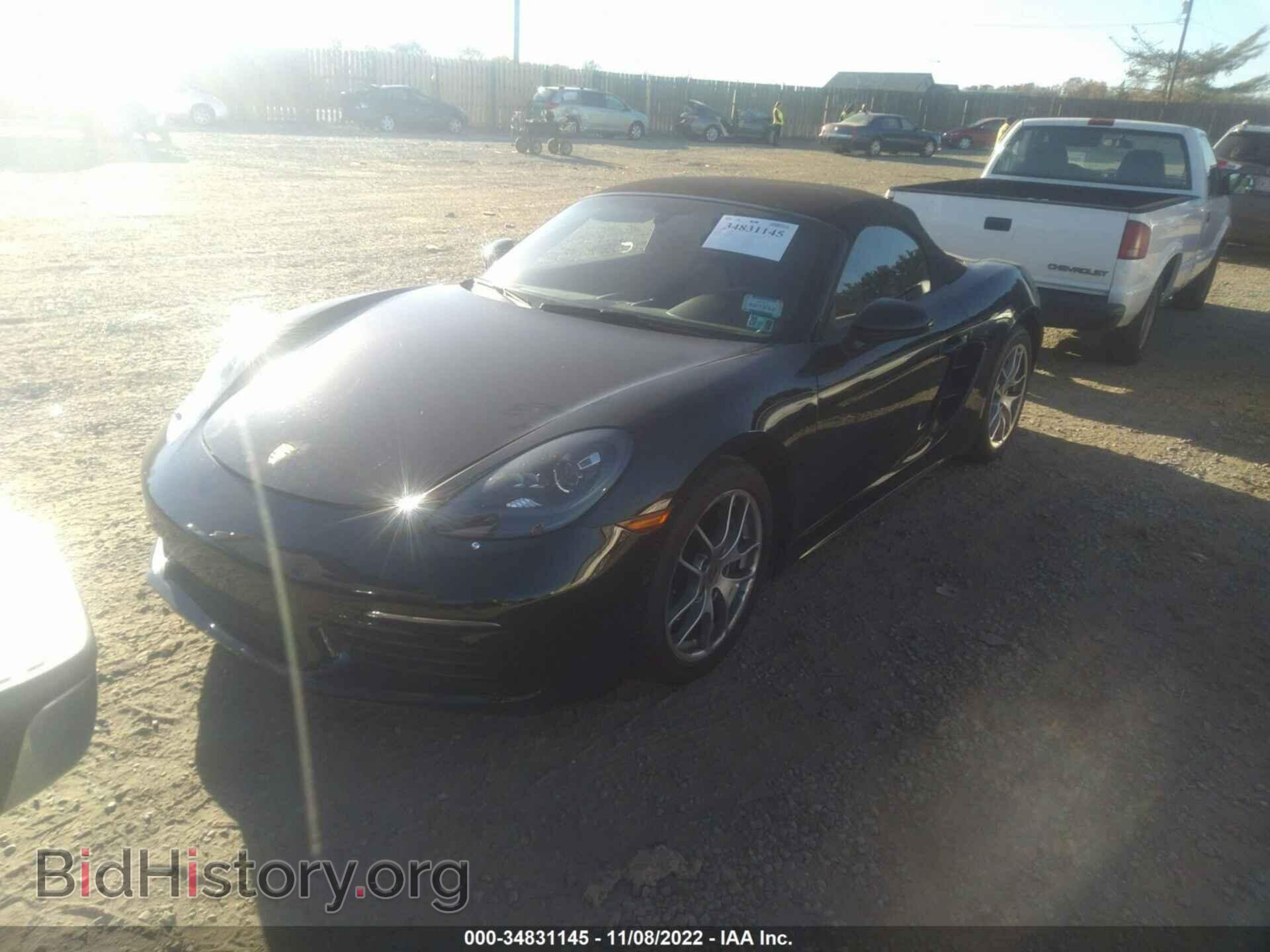 2018 PORSCHE 718 BOXSTER - VIN: WP0CA2A85JS210156 - Фото 2