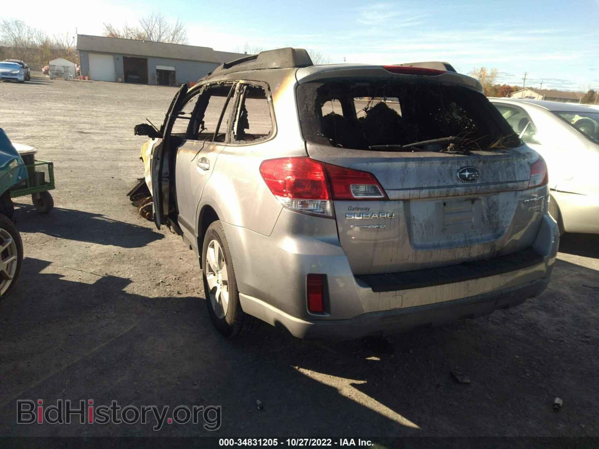 2011 SUBARU OUTBACK - VIN: 4S4BRBBC6B3346066 - Фото 3