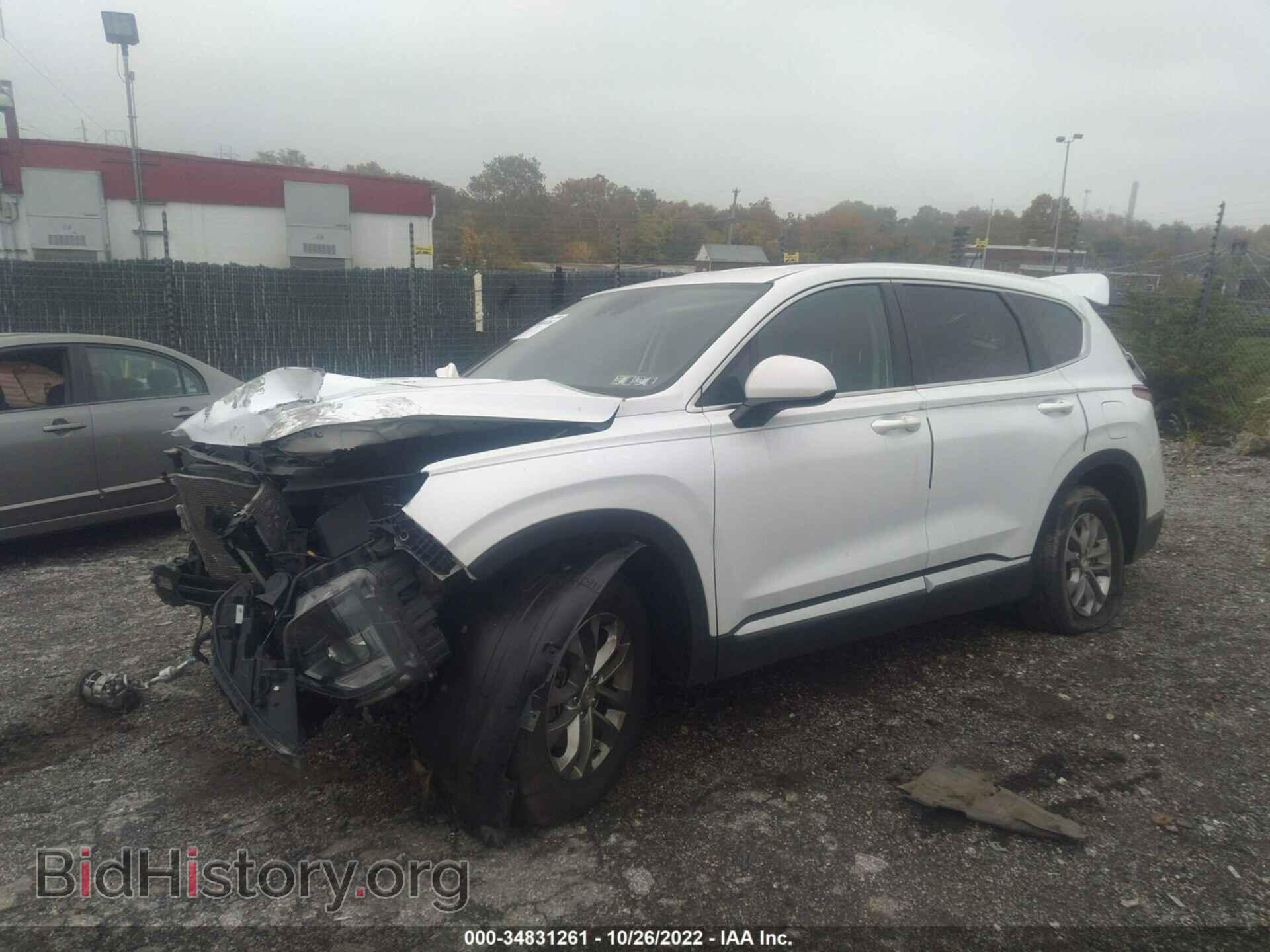 2019 HYUNDAI SANTA FE - VIN: 5NMS2CAD7KH096024 - Фото 2