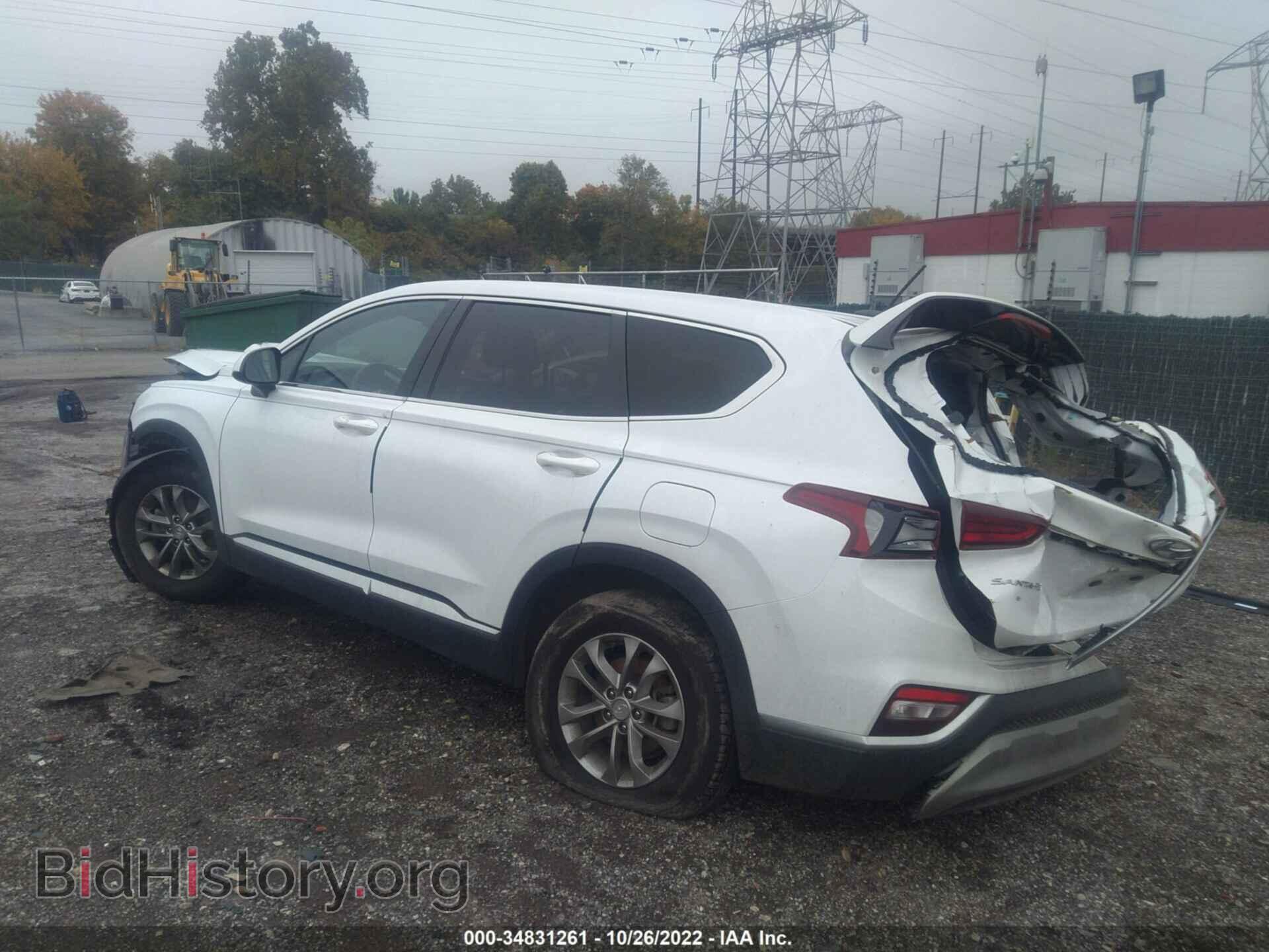 2019 HYUNDAI SANTA FE - VIN: 5NMS2CAD7KH096024 - Фото 3