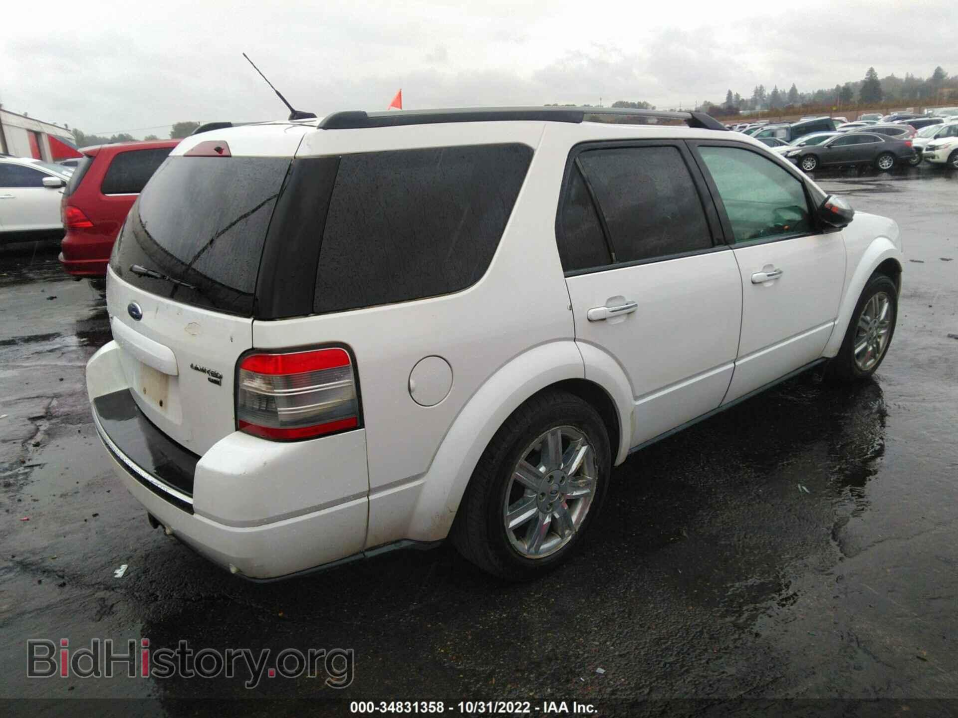 2008 FORD TAURUS X - VIN: 1FMDK06W08GA08850 - Фото 4