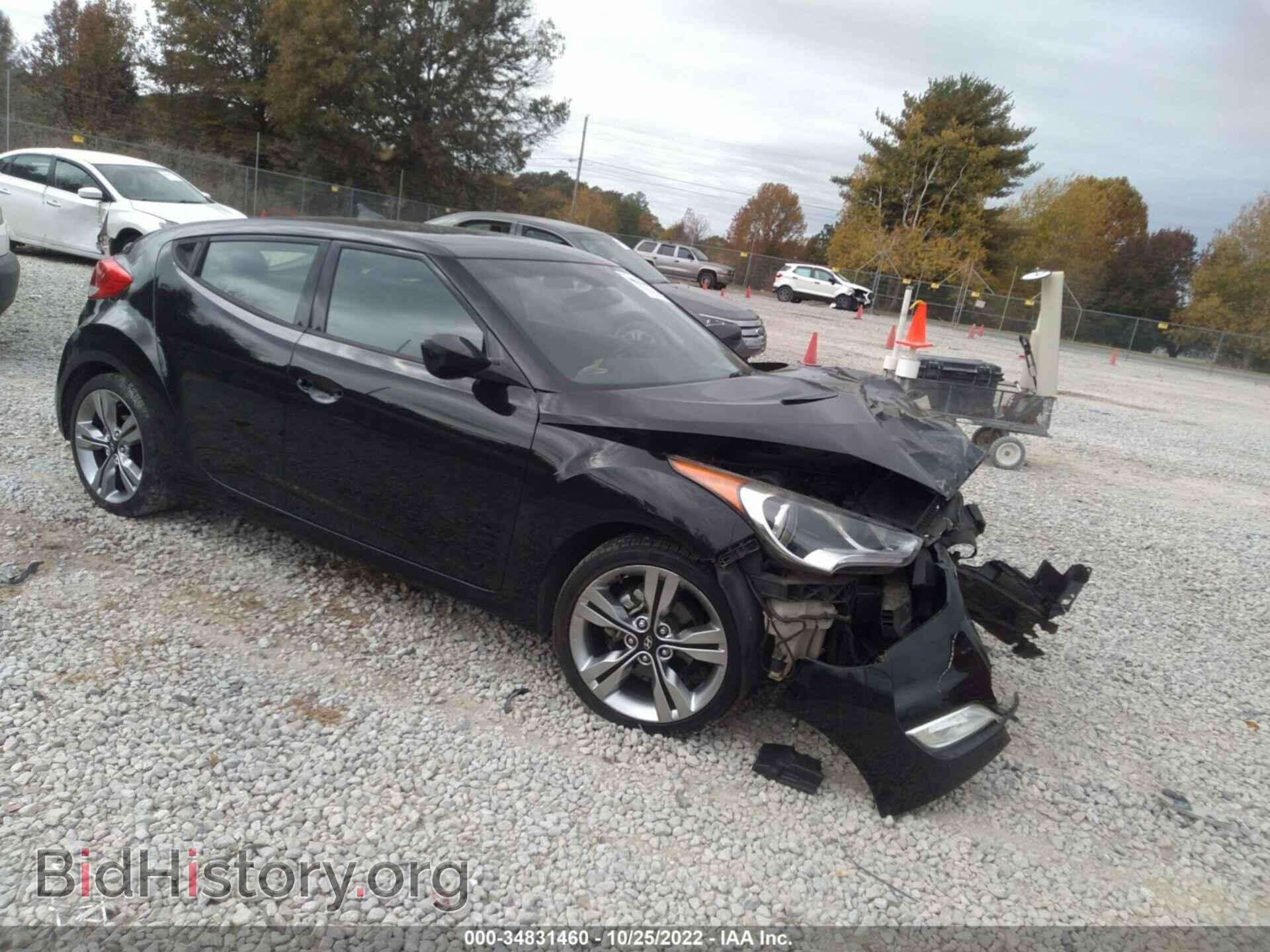 Фотография KMHTC6AD0CU079672 - HYUNDAI VELOSTER 2012