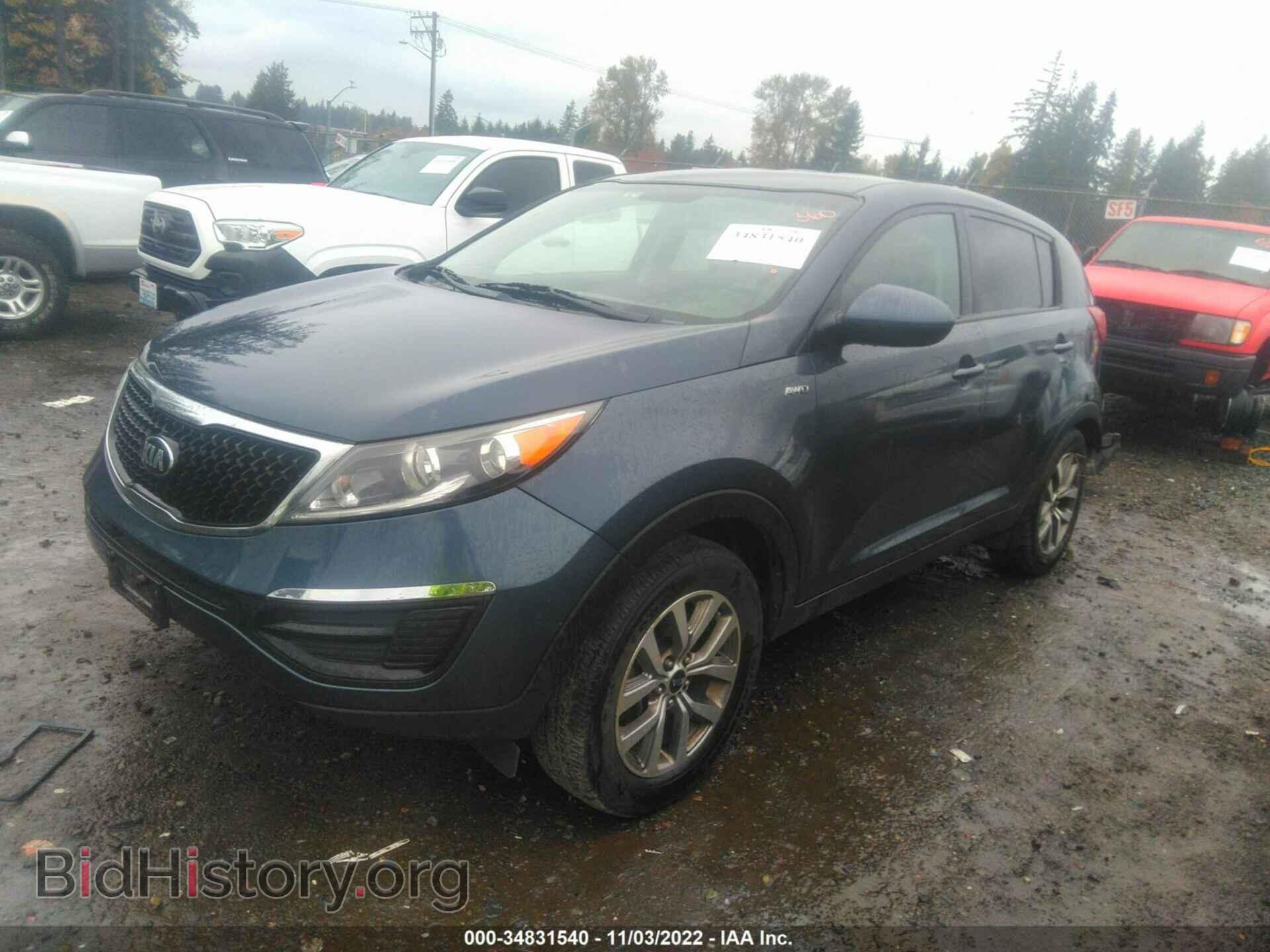 2014 KIA SPORTAGE - VIN: KNDPBCAC4E7558807 - Фото 2