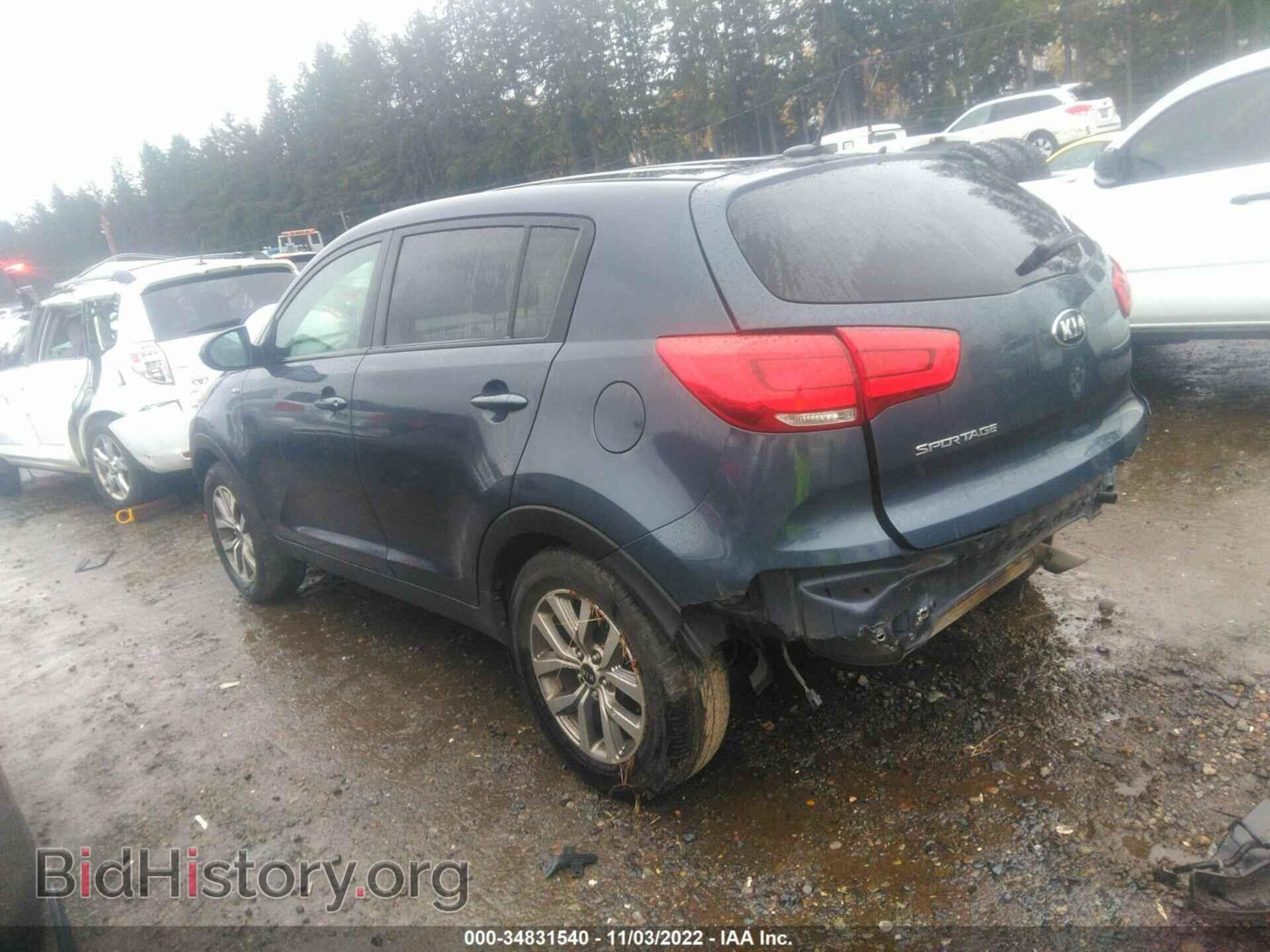 2014 KIA SPORTAGE - VIN: KNDPBCAC4E7558807 - Фото 3