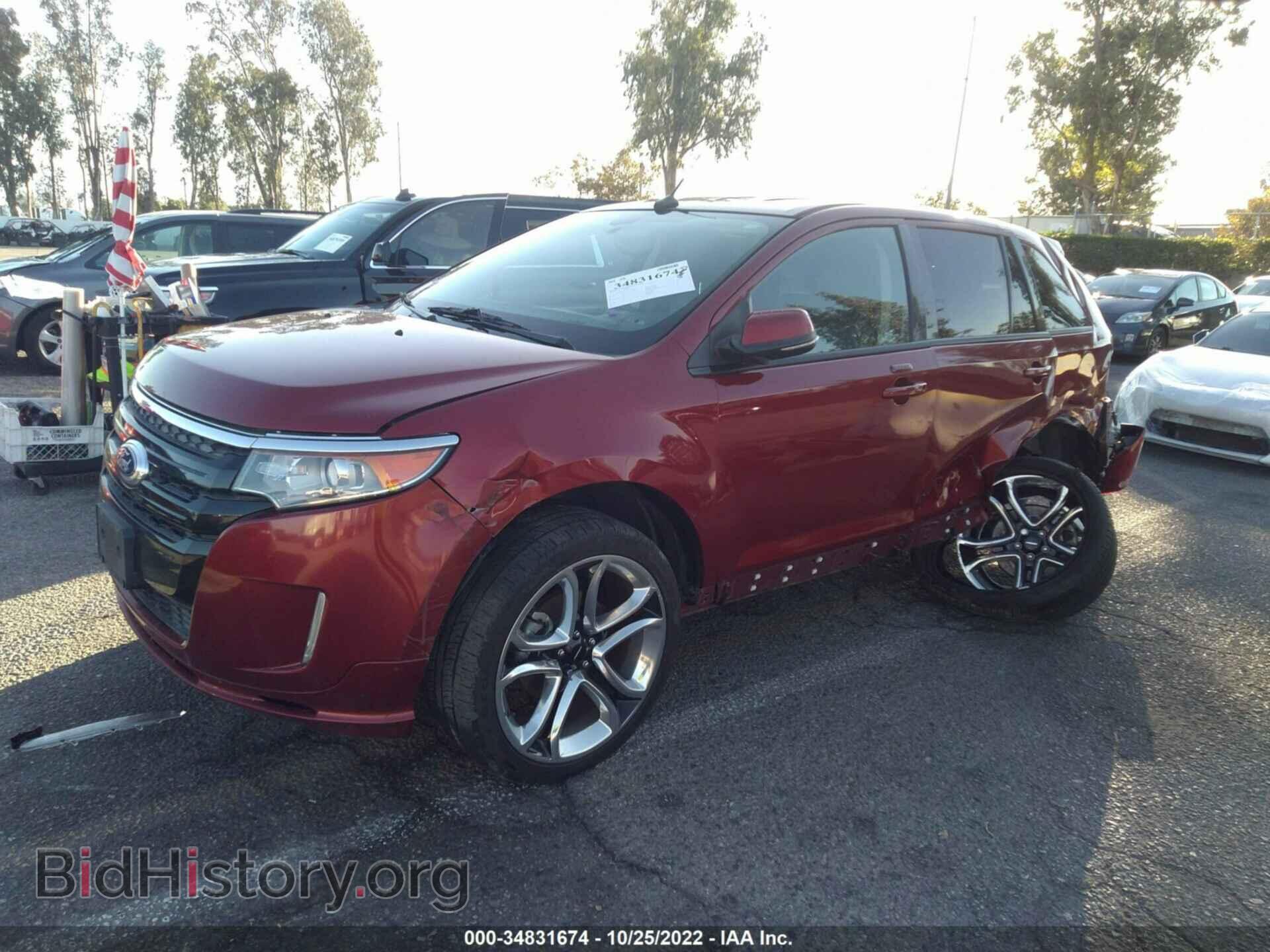 2014 FORD EDGE - VIN: 2FMDK3AK1EBA85977 - Фото 2