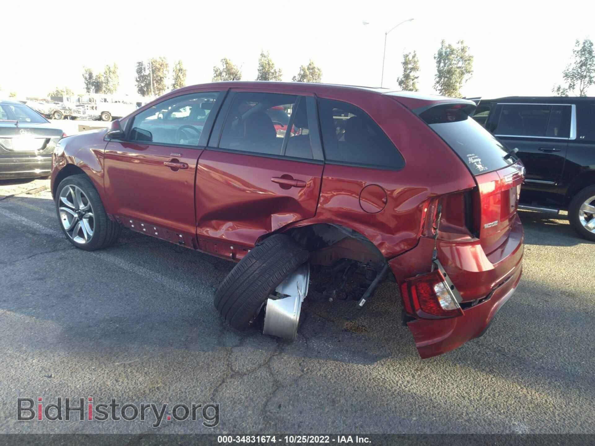 2014 FORD EDGE - VIN: 2FMDK3AK1EBA85977 - Фото 3
