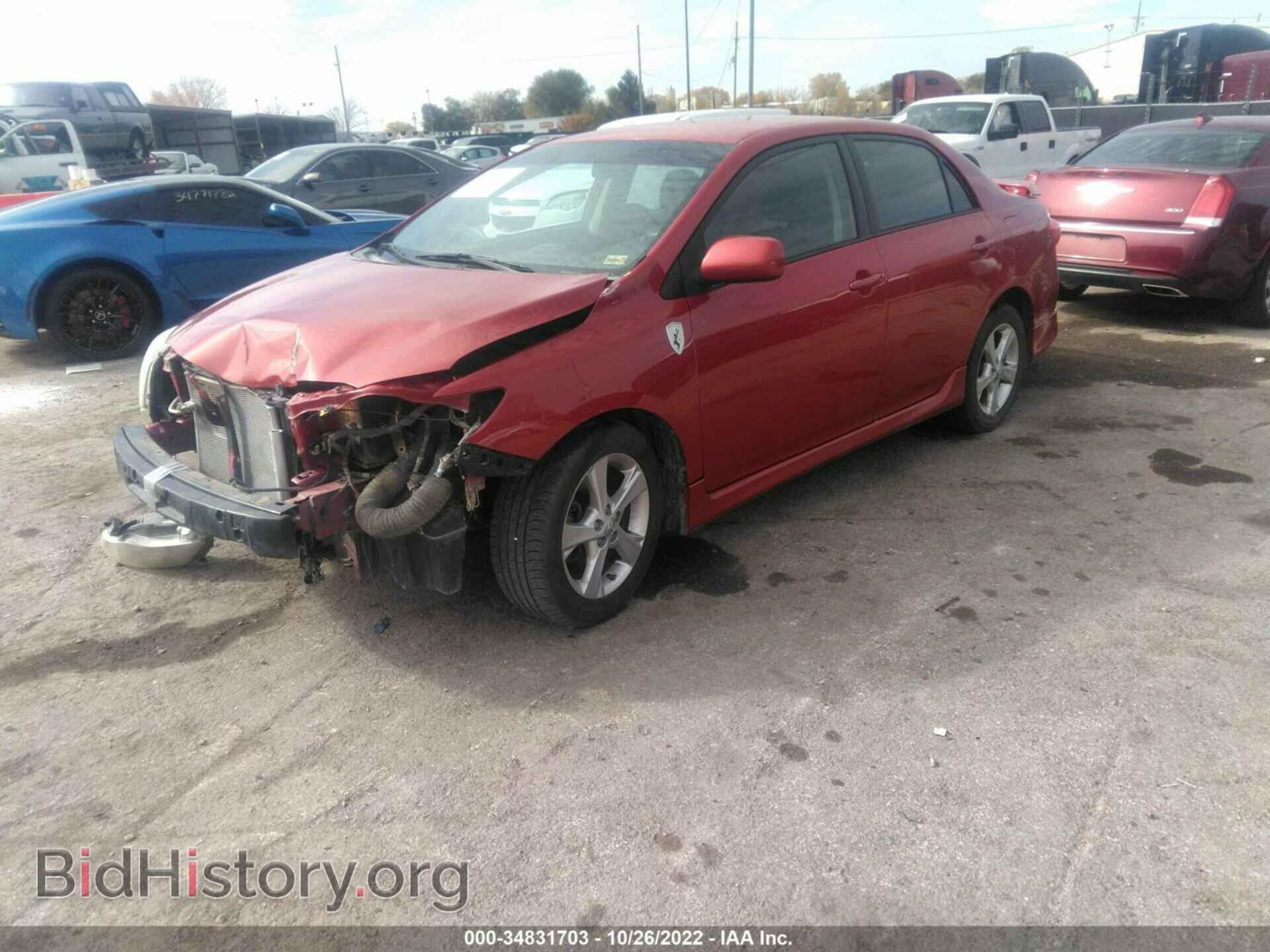 2013 TOYOTA COROLLA - VIN: 5YFBU4EE0DP129778 - Фото 2