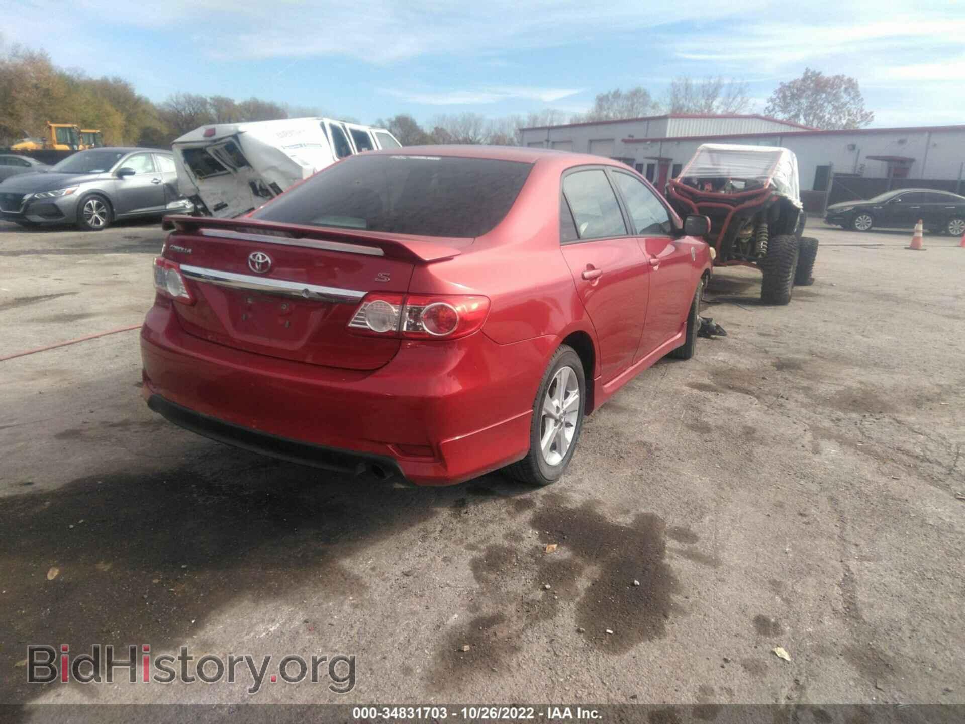 2013 TOYOTA COROLLA - VIN: 5YFBU4EE0DP129778 - Фото 4