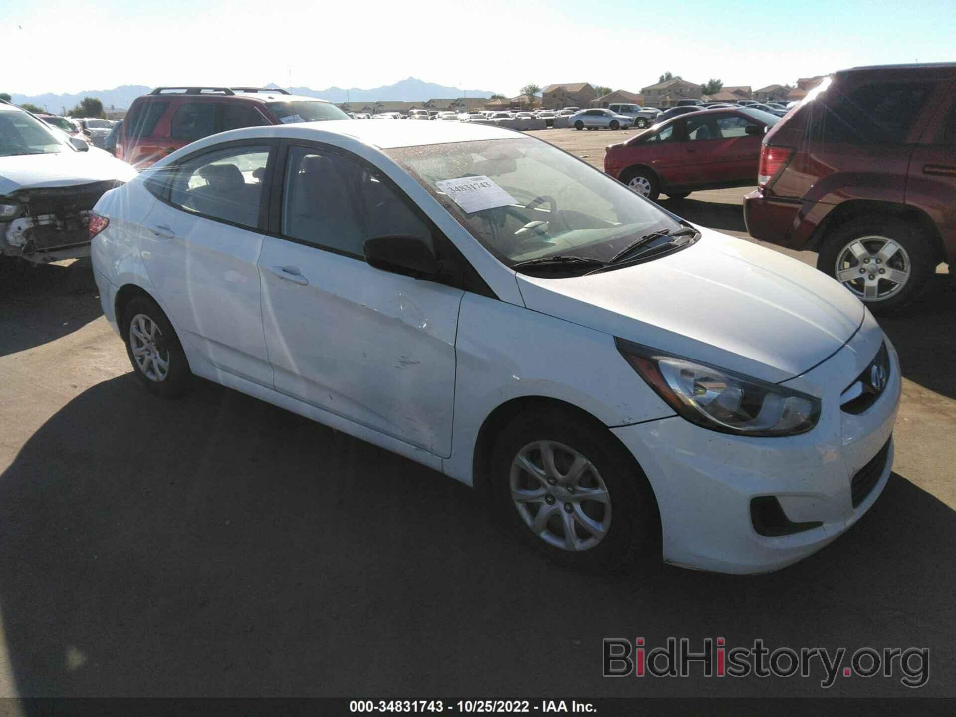 Photo KMHCT4AE6EU758989 - HYUNDAI ACCENT 2014