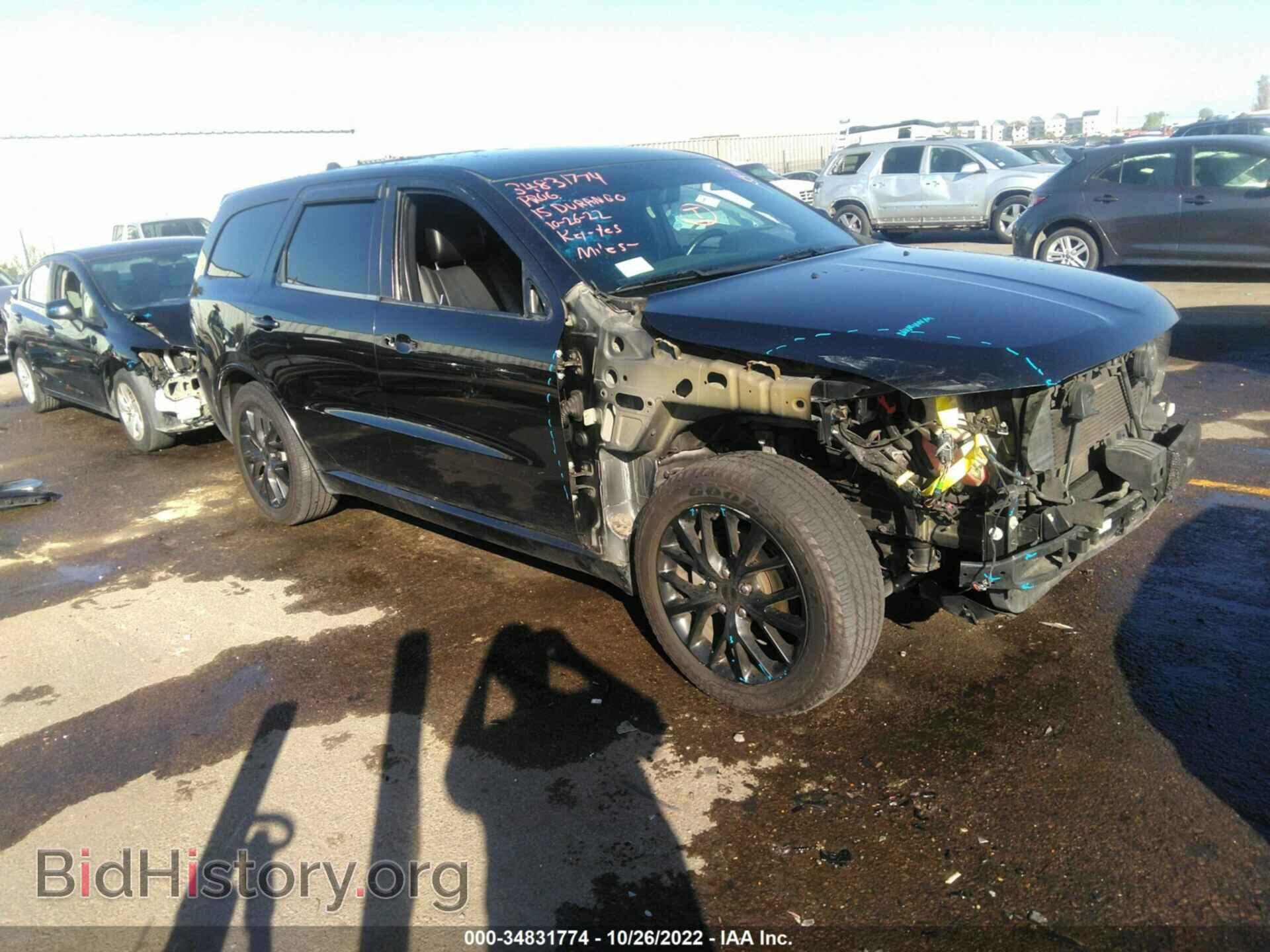Photo 1C4RDHAG8FC842761 - DODGE DURANGO 2015