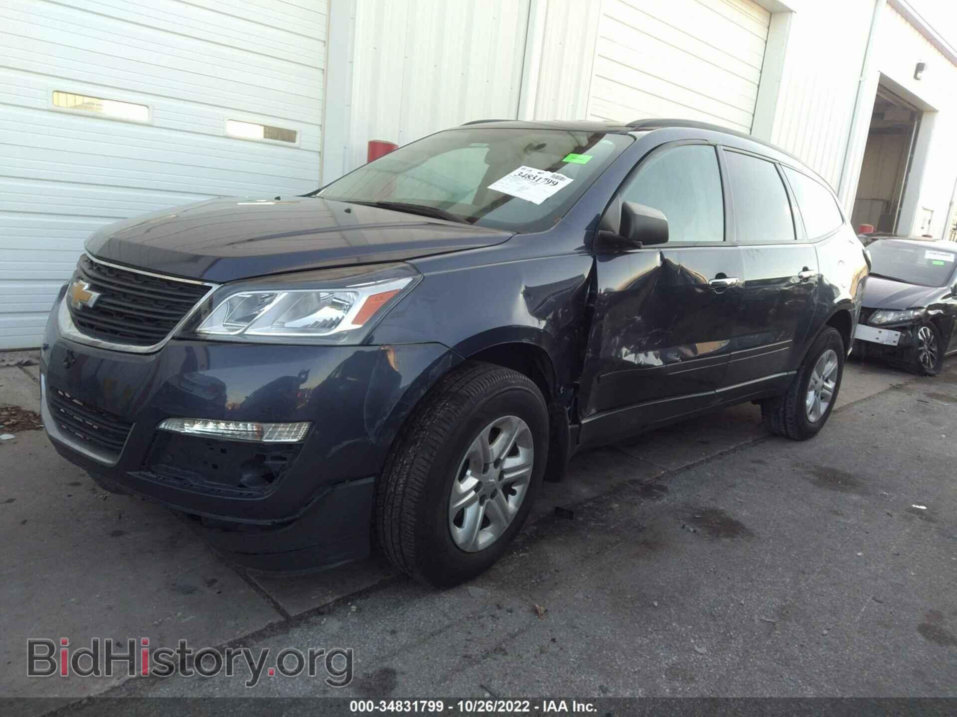 2014 CHEVROLET TRAVERSE - VIN: 1GNKRFED2EJ205552 - Фото 2