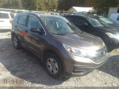 2015 Honda CR-V LX, gray — VIN 2HKRM3H31FH508758, IAAI