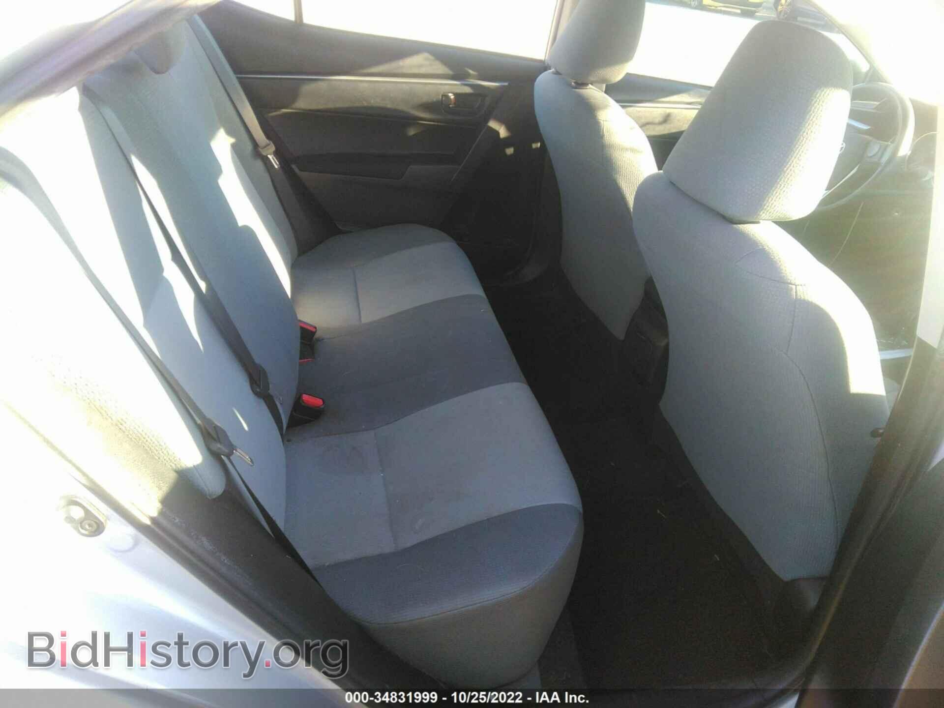 2014 TOYOTA COROLLA - VIN: 5YFBURHE8EP162800 - Photo 8