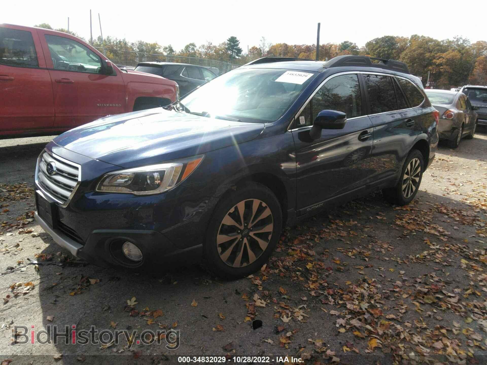 2017 SUBARU OUTBACK - VIN: 4S4BSAKC5H3349323 - Фото 2