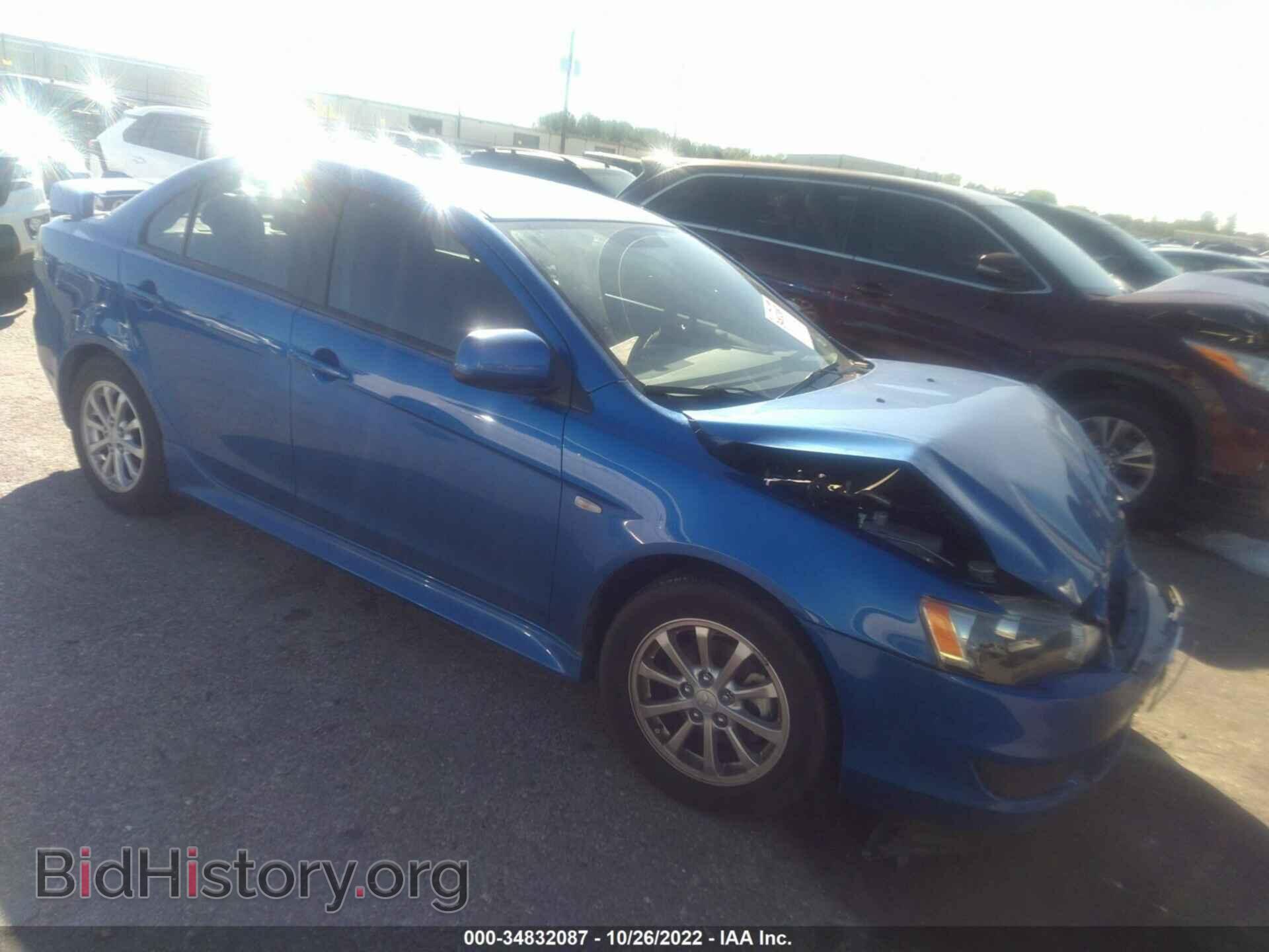Photo JA32U2FU2CU031393 - MITSUBISHI LANCER 2012