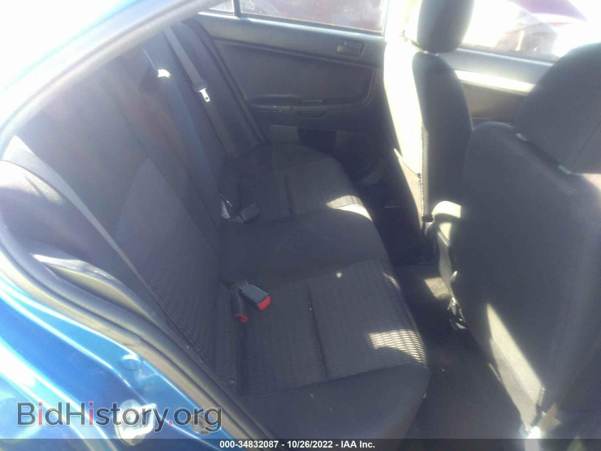 2012 MITSUBISHI LANCER - VIN: JA32U2FU2CU031393 - Фото 8
