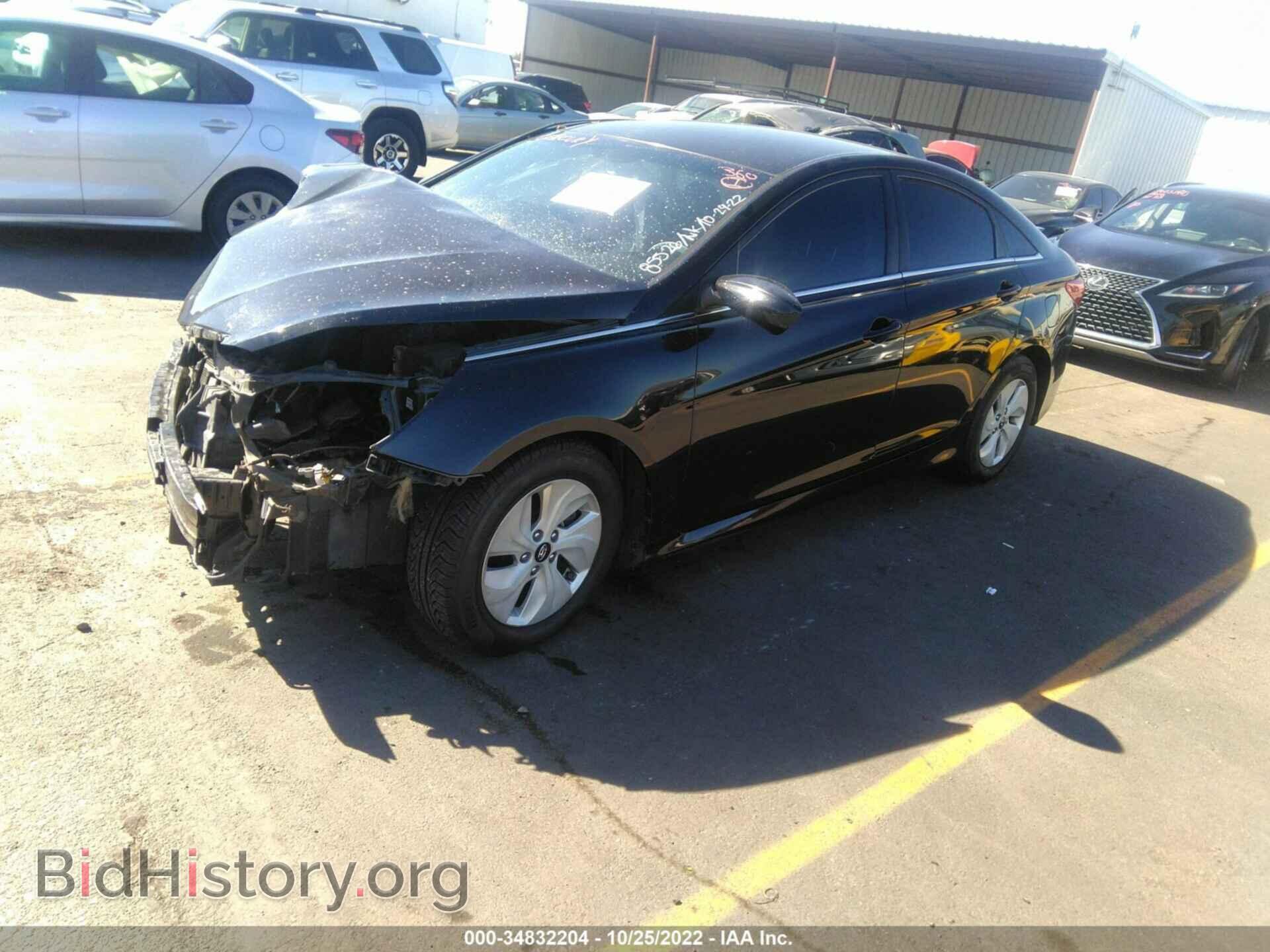 2014 HYUNDAI SONATA - VIN: 5NPEB4AC6EH812042 - Фото 2