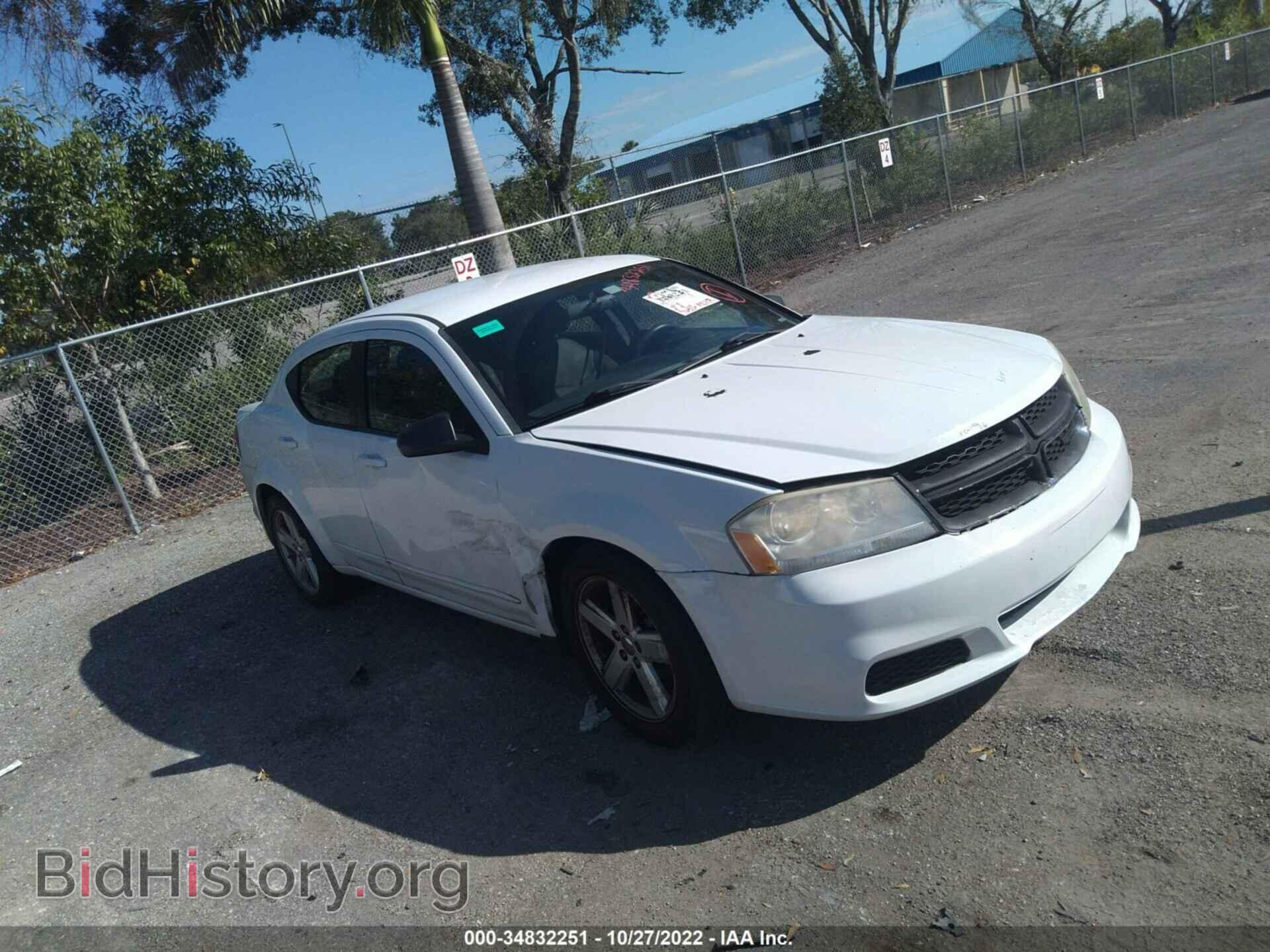 Photo 1C3CDZAB1DN713430 - DODGE AVENGER 2013