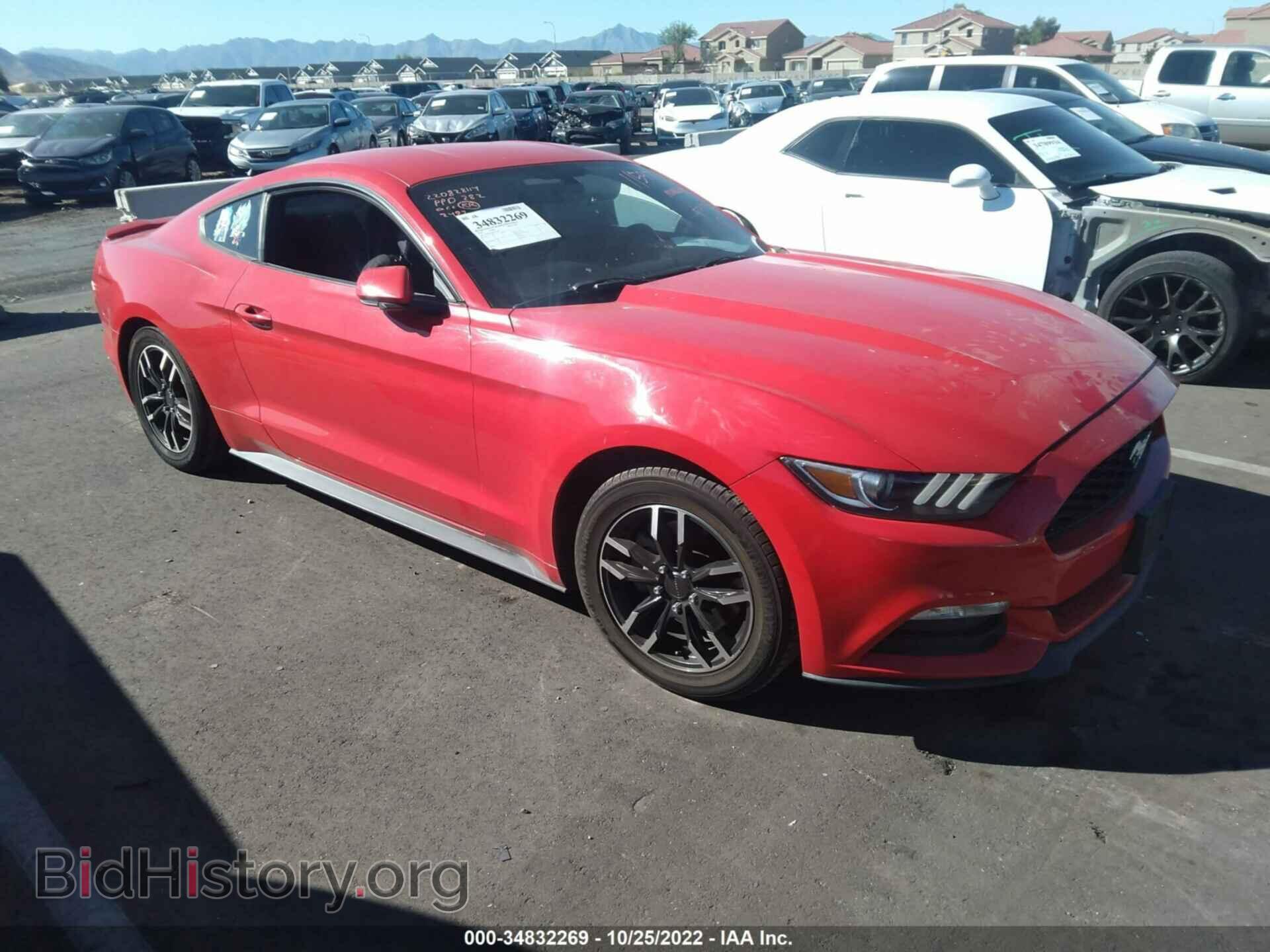 Фотография 1FA6P8AM9G5322497 - FORD MUSTANG 2016