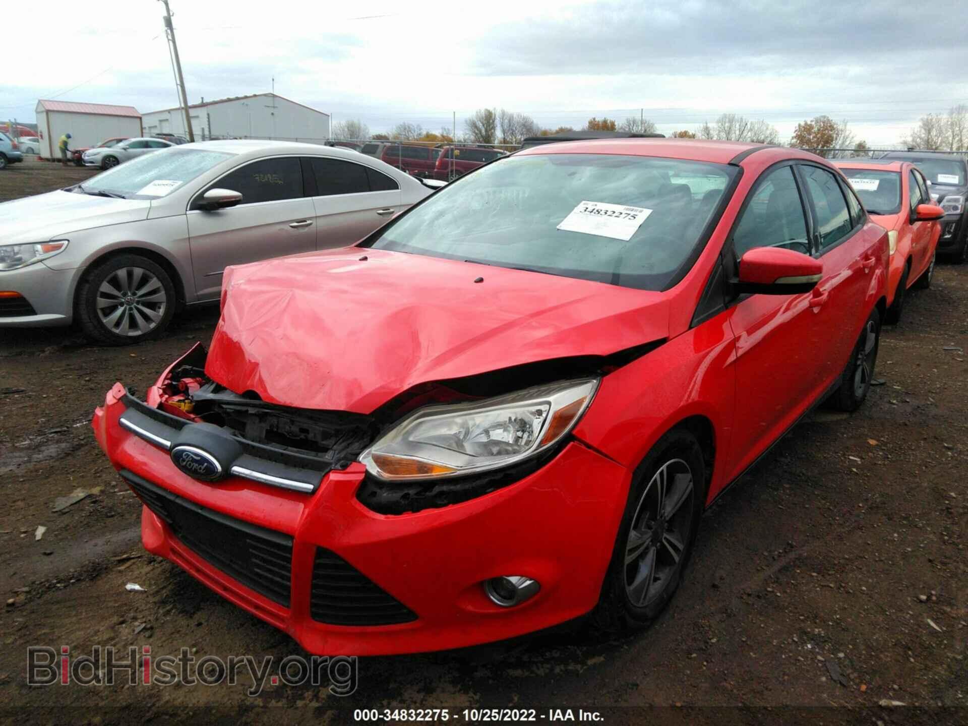 2014 FORD FOCUS - VIN: 1FADP3F26EL429839 - Фото 2
