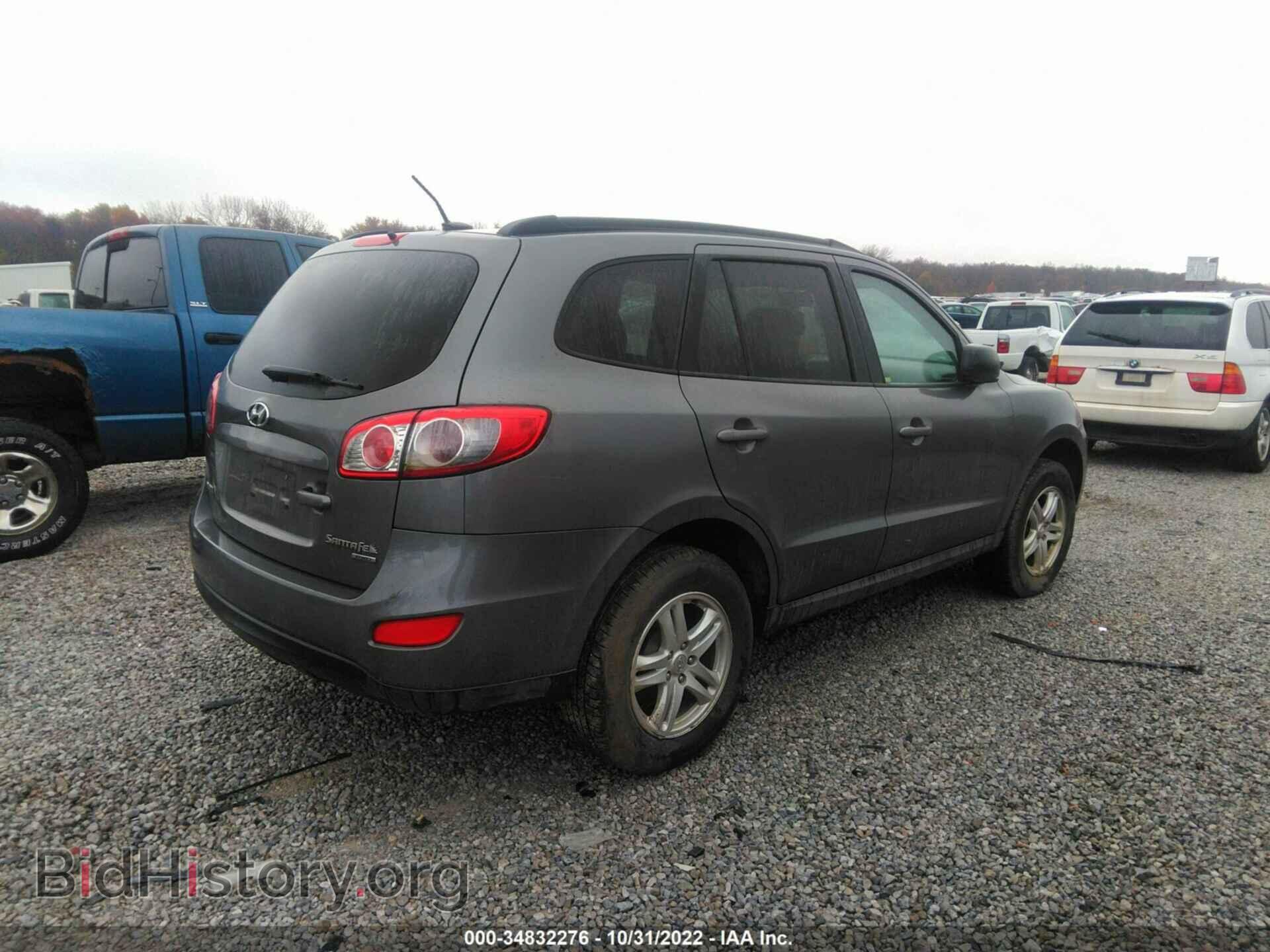 2010 HYUNDAI SANTA FE - VIN: 5NMSGDAB1AH372993 - Фото 4