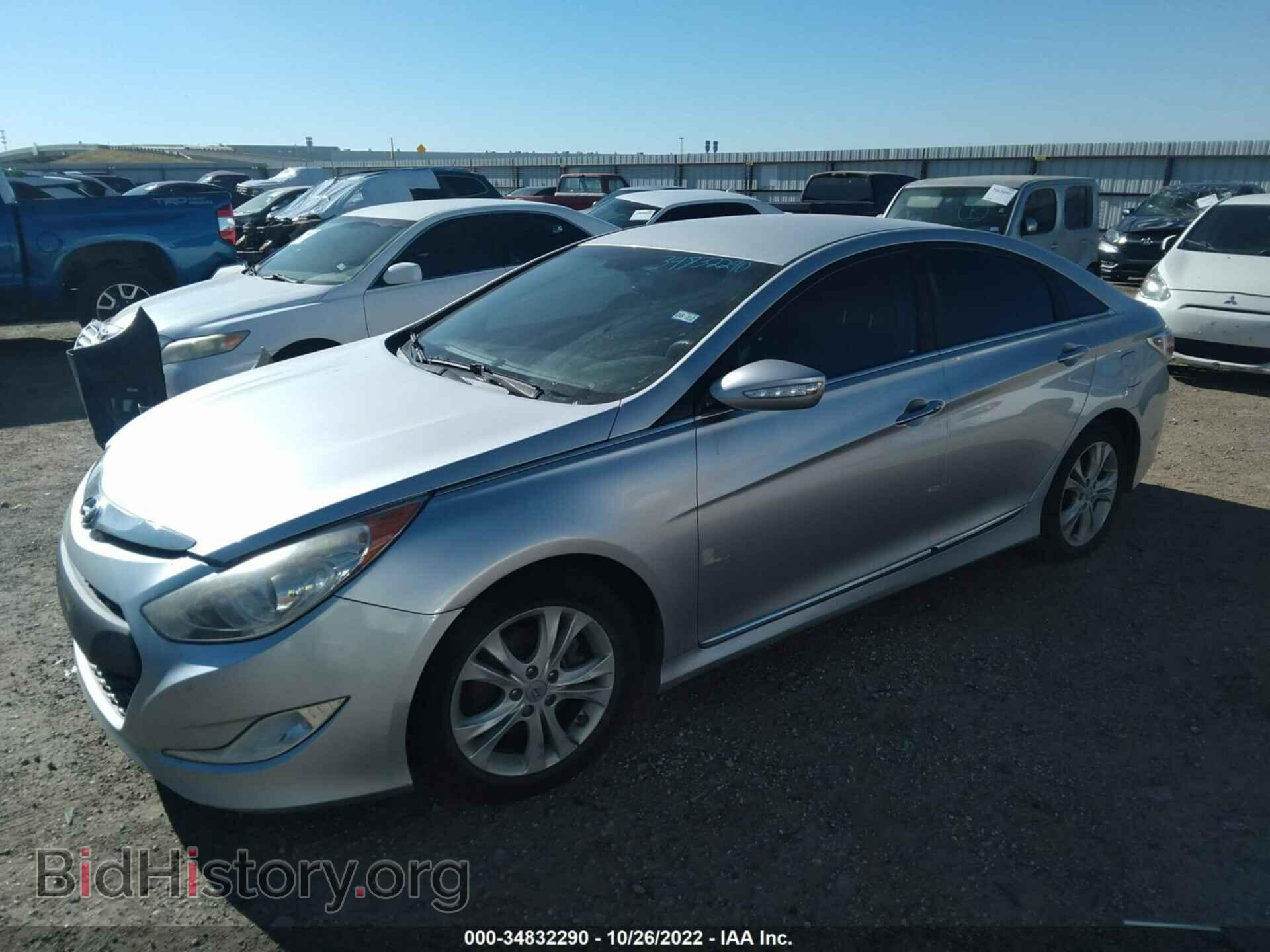 2012 HYUNDAI SONATA - VIN: KMHEC4A42CA021934 - Фото 2