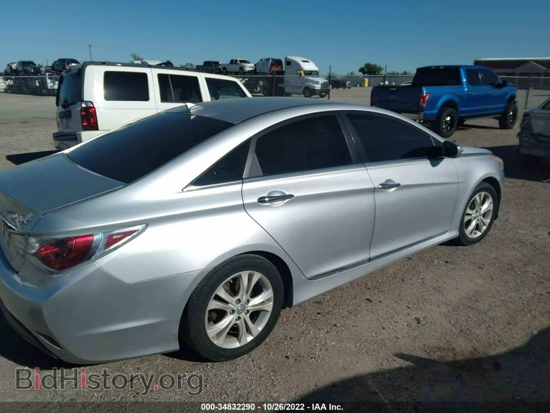 2012 HYUNDAI SONATA - VIN: KMHEC4A42CA021934 - Фото 4