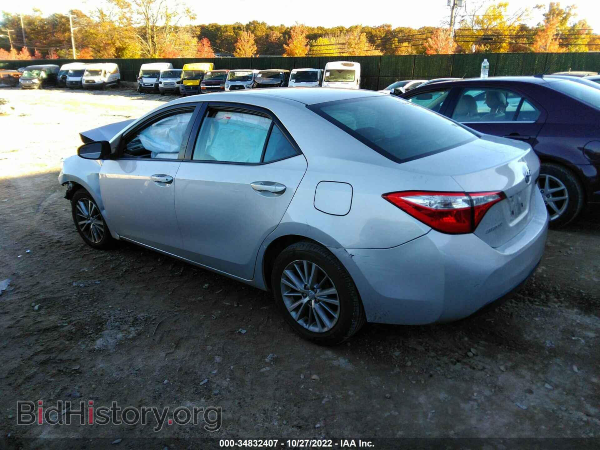 2014 TOYOTA COROLLA - VIN: 2T1BURHE4EC170120 - Фото 3