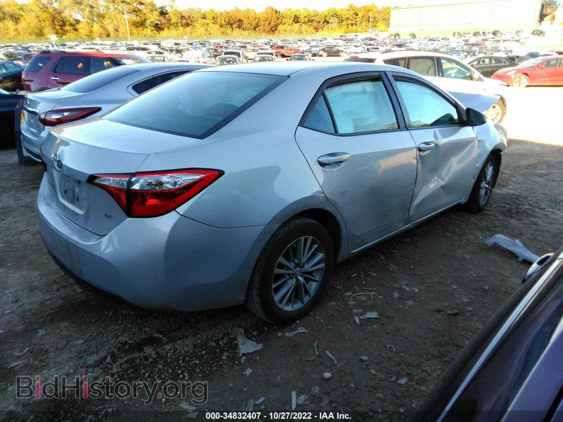 2014 TOYOTA COROLLA - VIN: 2T1BURHE4EC170120 - Фото 4