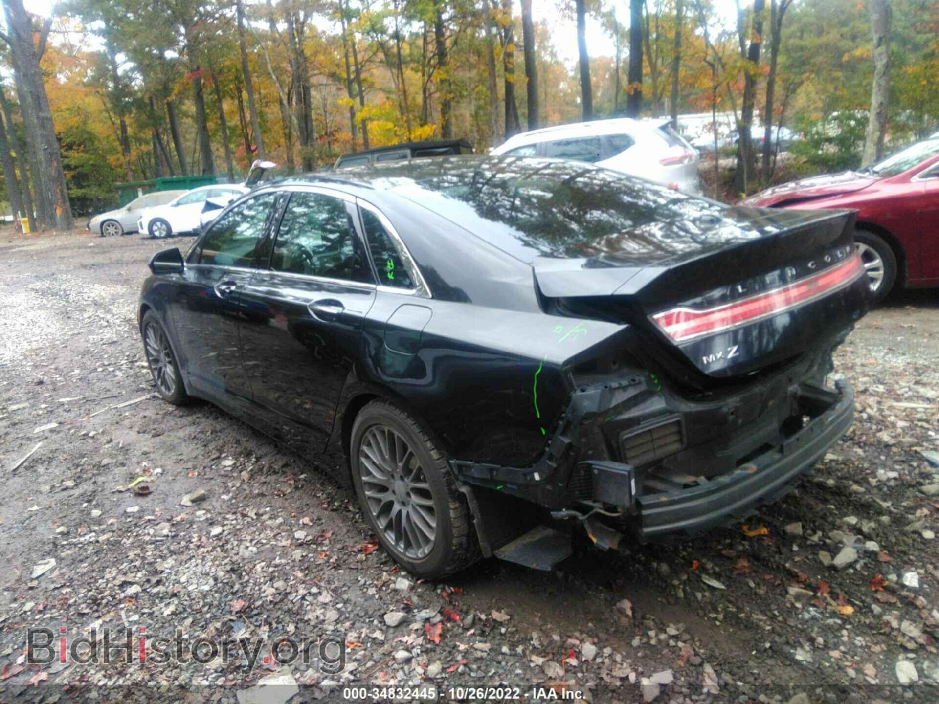 2014 LINCOLN MKZ - VIN: 3LN6L2GK5ER813809 - Фото 3
