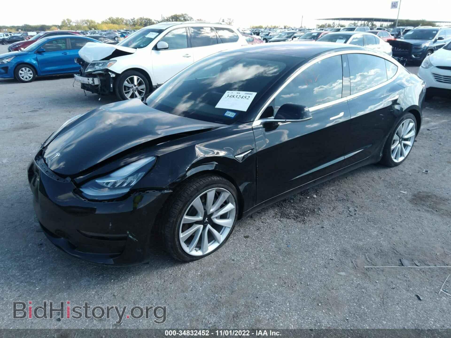 2019 TESLA MODEL 3 - VIN: 5YJ3E1EA9KF300324 - Фото 2