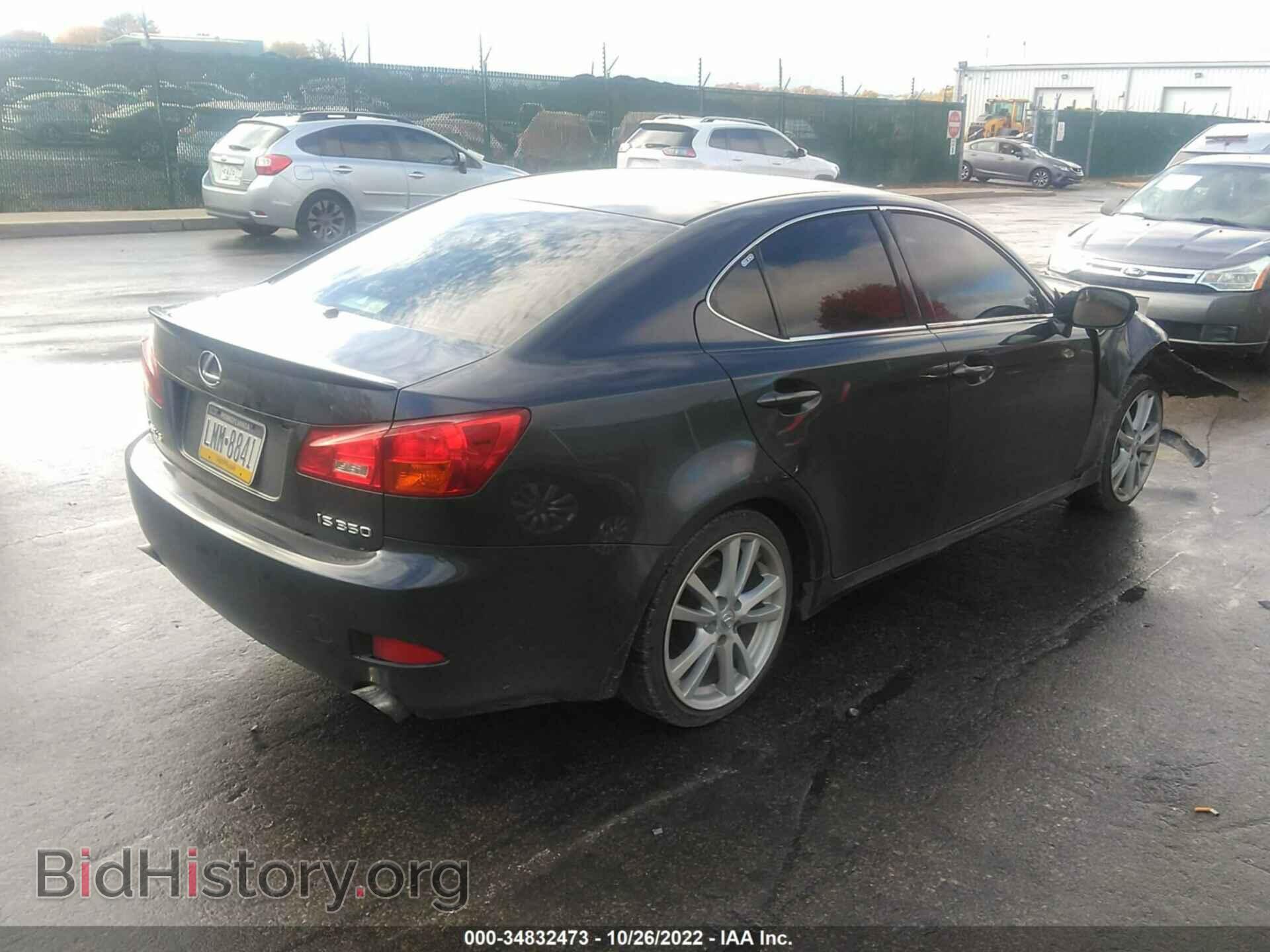 2006 LEXUS IS 350 - VIN: JTHBE262665005437 - Фото 4