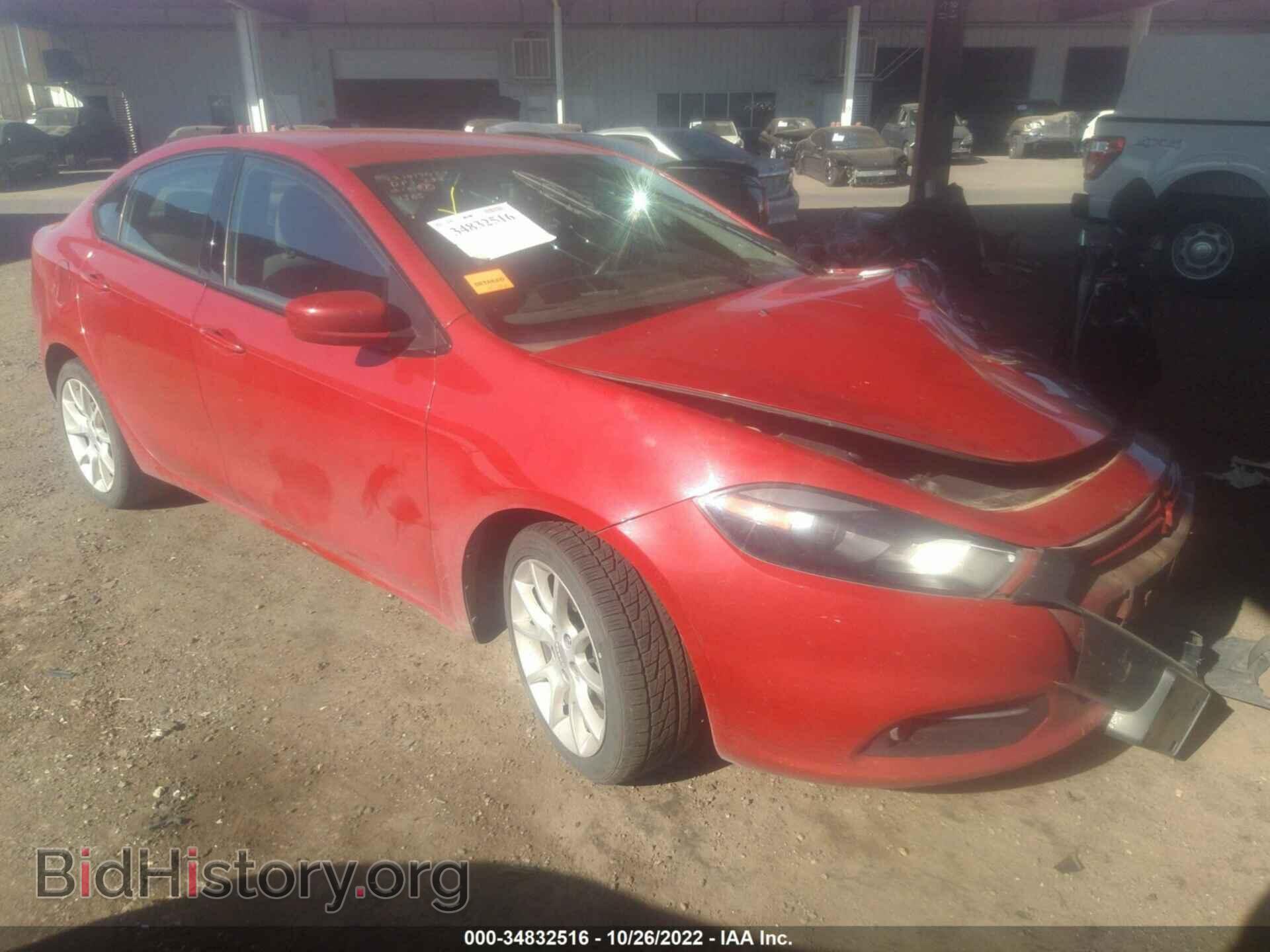 Photo 1C3CDFBH7DD641365 - DODGE DART 2013
