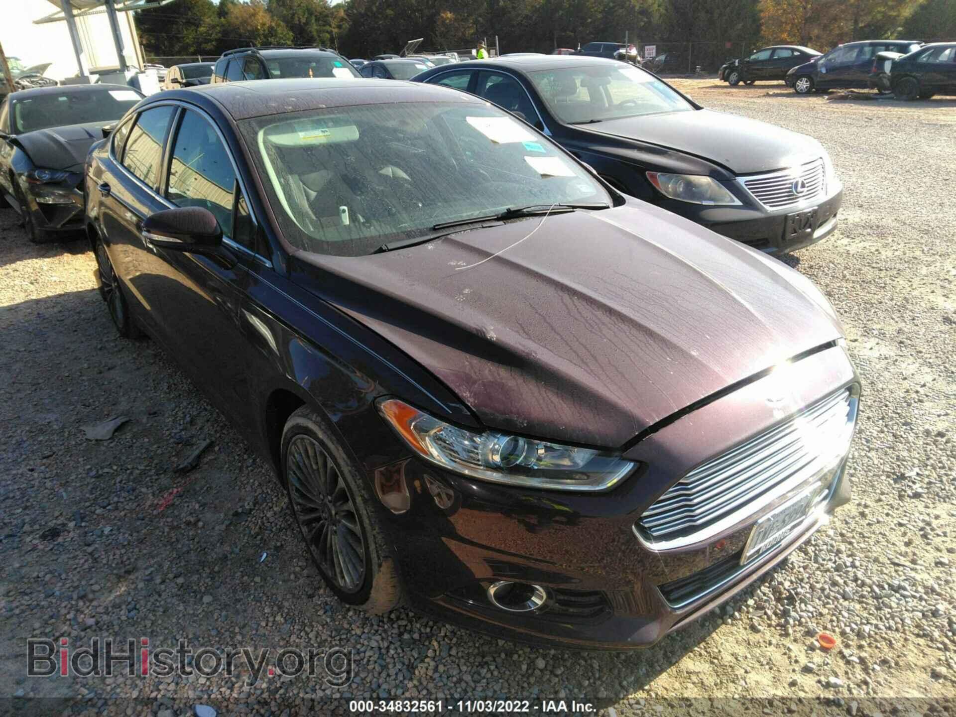 Photo 3FA6P0D92DR116178 - FORD FUSION 2013