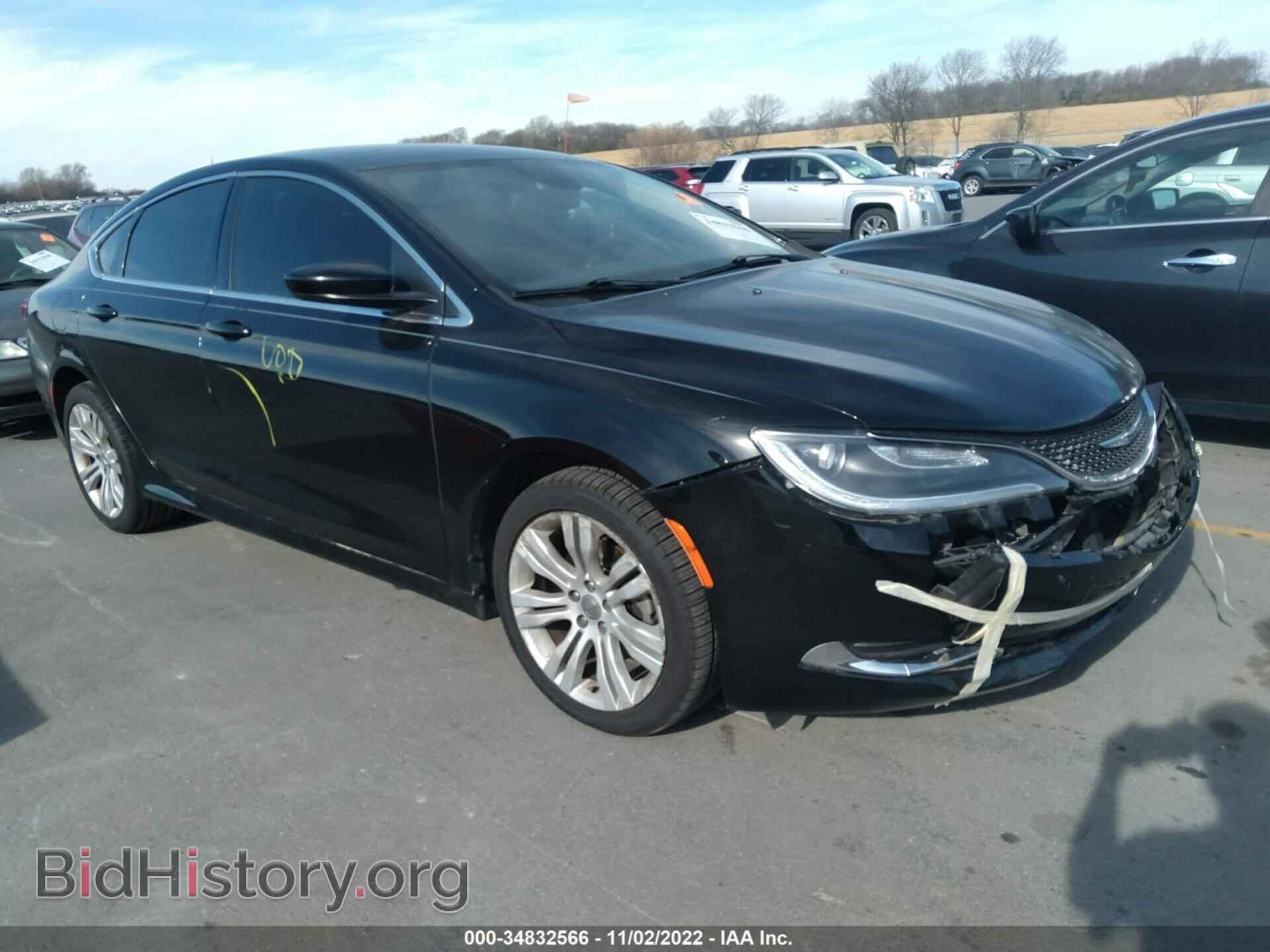 Фотография 1C3CCCAB5FN588628 - CHRYSLER 200 2015